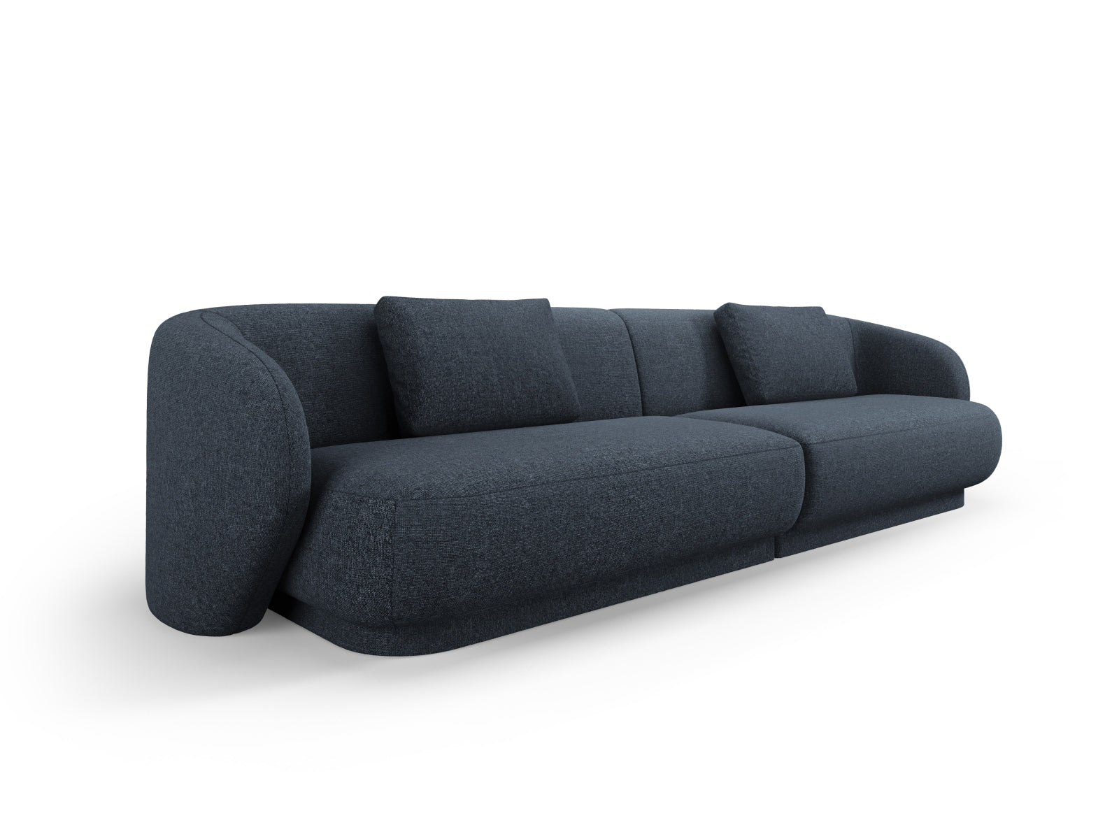 Camden Sofa 4 Sitzer in Blue Melange präsentiert im Onlineshop von KAQTU Design AG. Sofa ist von Cosmopolitan Design