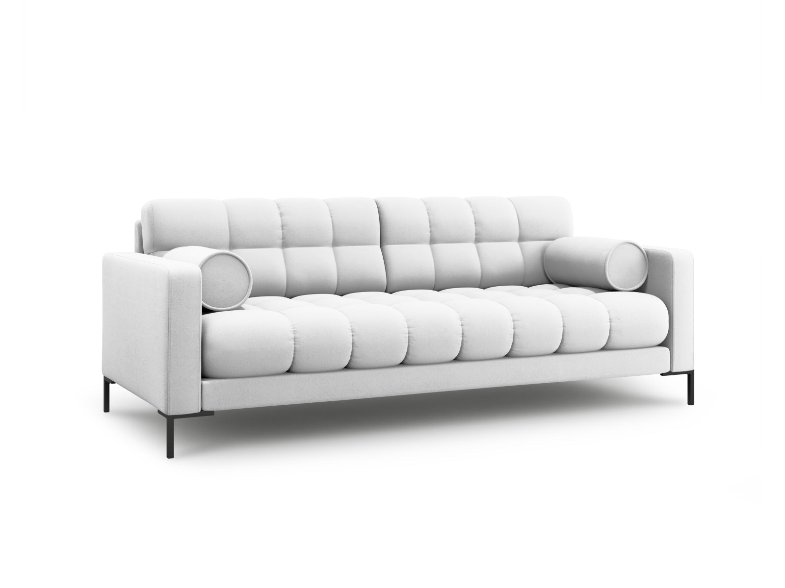 Elegantes 4-Sitzer Sofa Bali in hellem Grau, ideal für stilvolle Wohnräume, erhältlich bei KAQTU Design AG.