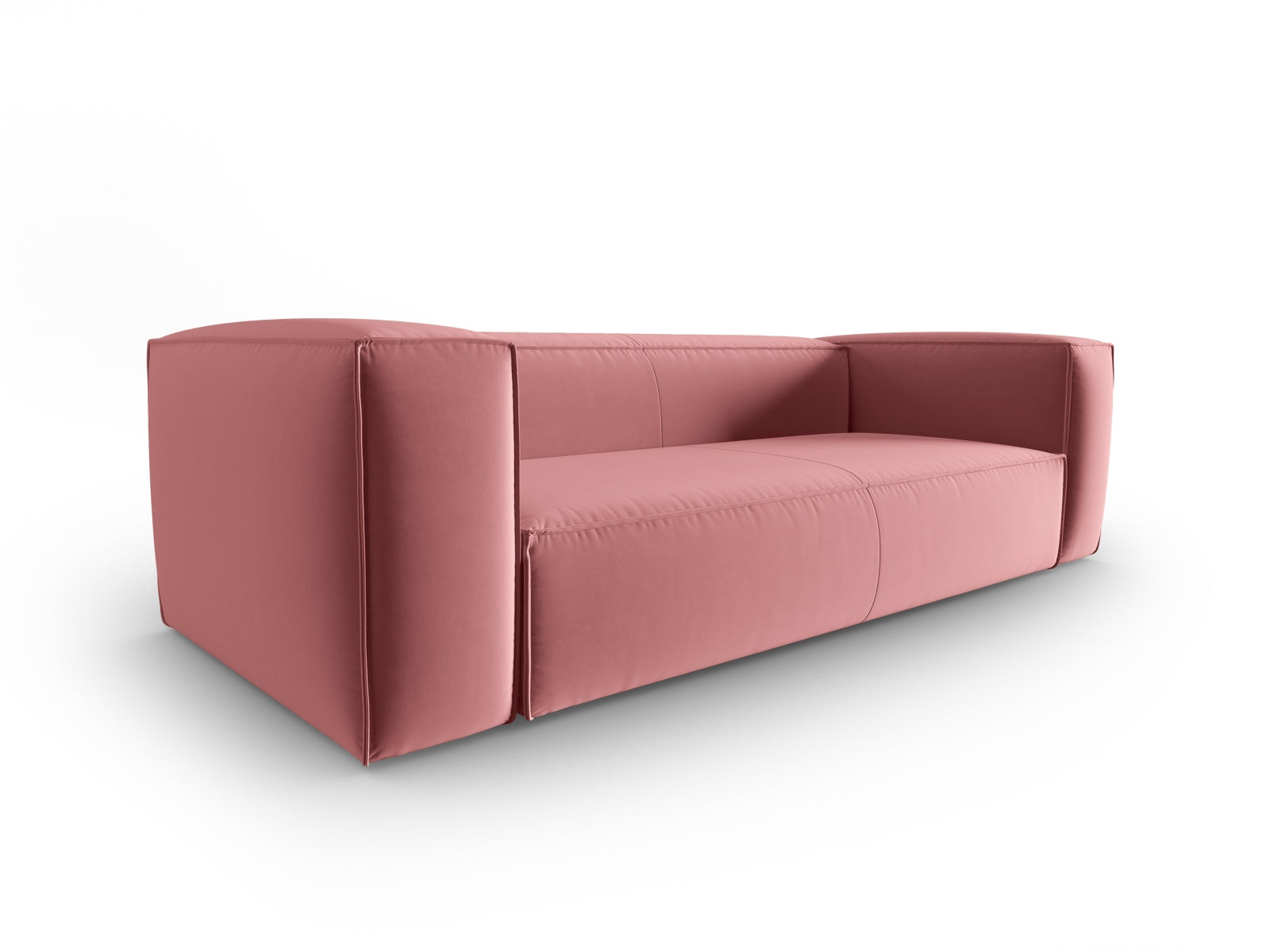 Erleben Sie das stilvolle Mackay Velour Sofa 4 Sitzer von Cosmopolitan Design – ideal für zeitgemässe Wohnräume und höchsten Sitzkomfort!