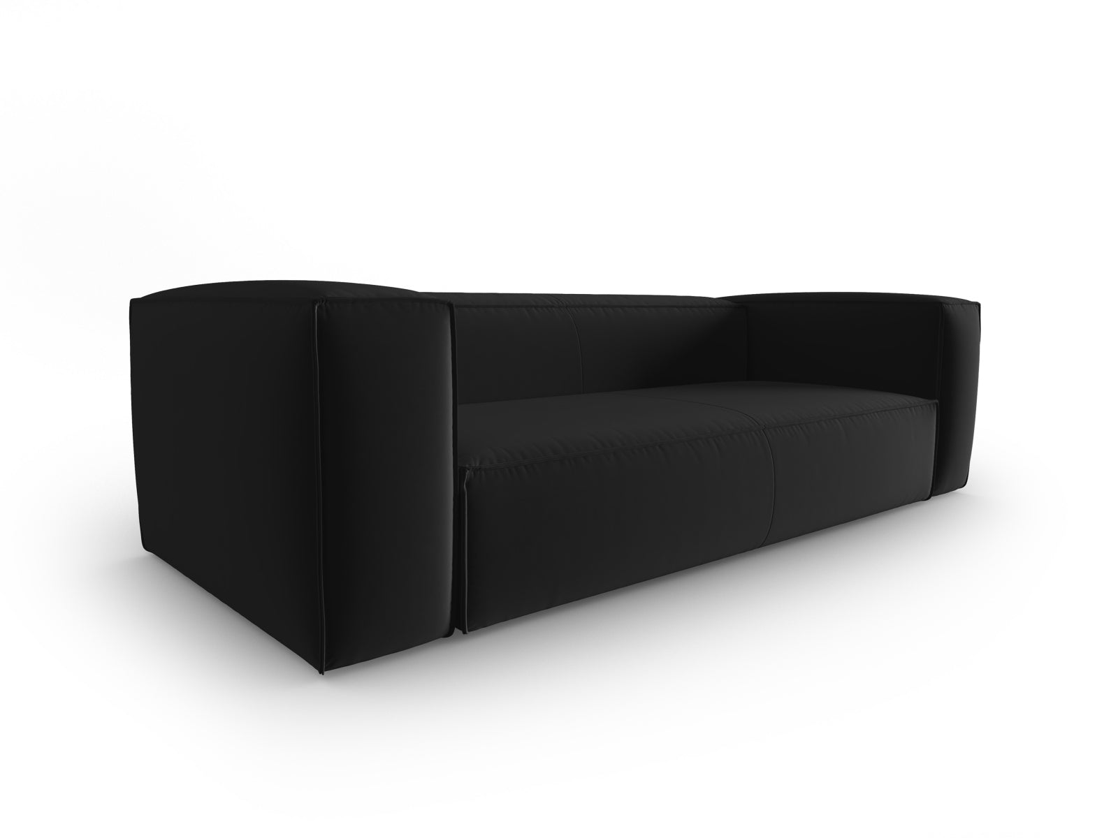 Erleben Sie das stilvolle Mackay Velour Sofa 4 Sitzer von Cosmopolitan Design – ideal für zeitgemässe Wohnräume und höchsten Sitzkomfort!