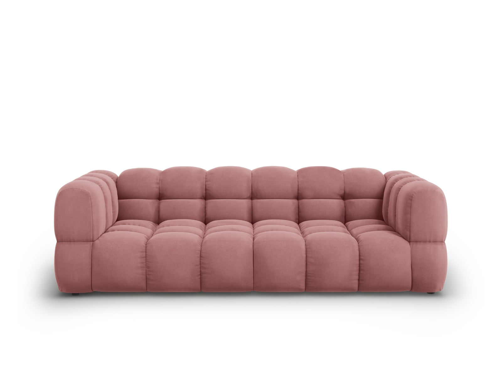 Sky Velour modulares Sofa 4 Sitzer 102cm in Flamingo präsentiert im Onlineshop von KAQTU Design AG. 3er Sofa ist von Cosmopolitan Design