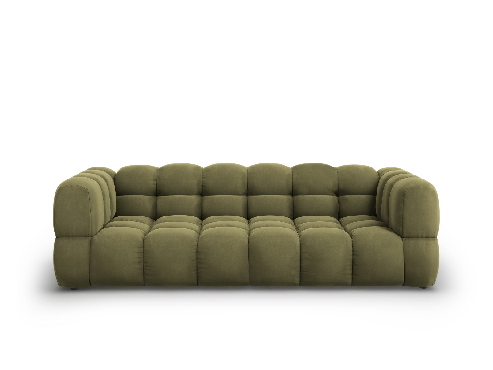 Sky Velour modulares Sofa 4 Sitzer 102cm in Light Green-Casino präsentiert im Onlineshop von KAQTU Design AG. 3er Sofa ist von Cosmopolitan Design