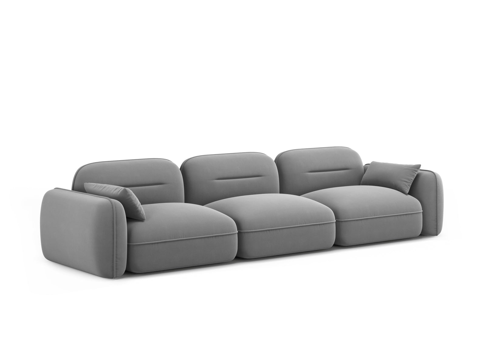 Erleben Sie das Sydney Velour Modular Sofa 4 Sitzer von Cosmopolitan Design – elegantes Design, vielseitig einsetzbar und ideal für Ihr modernes Zuhause.