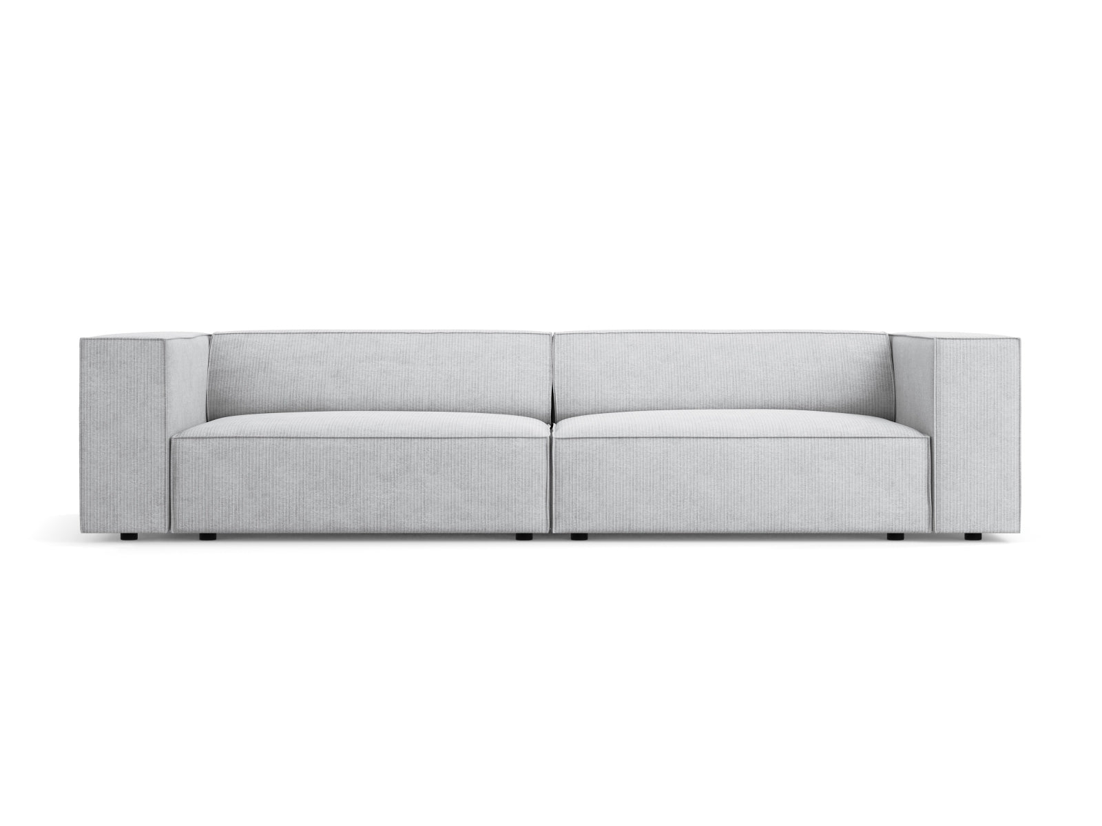 Arendal Sofa 4 Sitzer in Light Grey präsentiert im Onlineshop von KAQTU Design AG. 4er Sofa ist von Cosmopolitan Design
