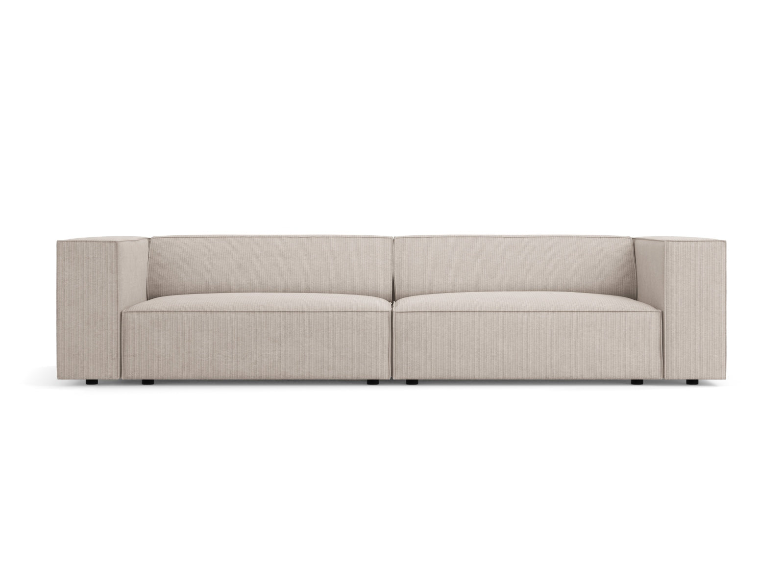 Arendal Sofa 4 Sitzer in Dark Beige präsentiert im Onlineshop von KAQTU Design AG. 4er Sofa ist von Cosmopolitan Design