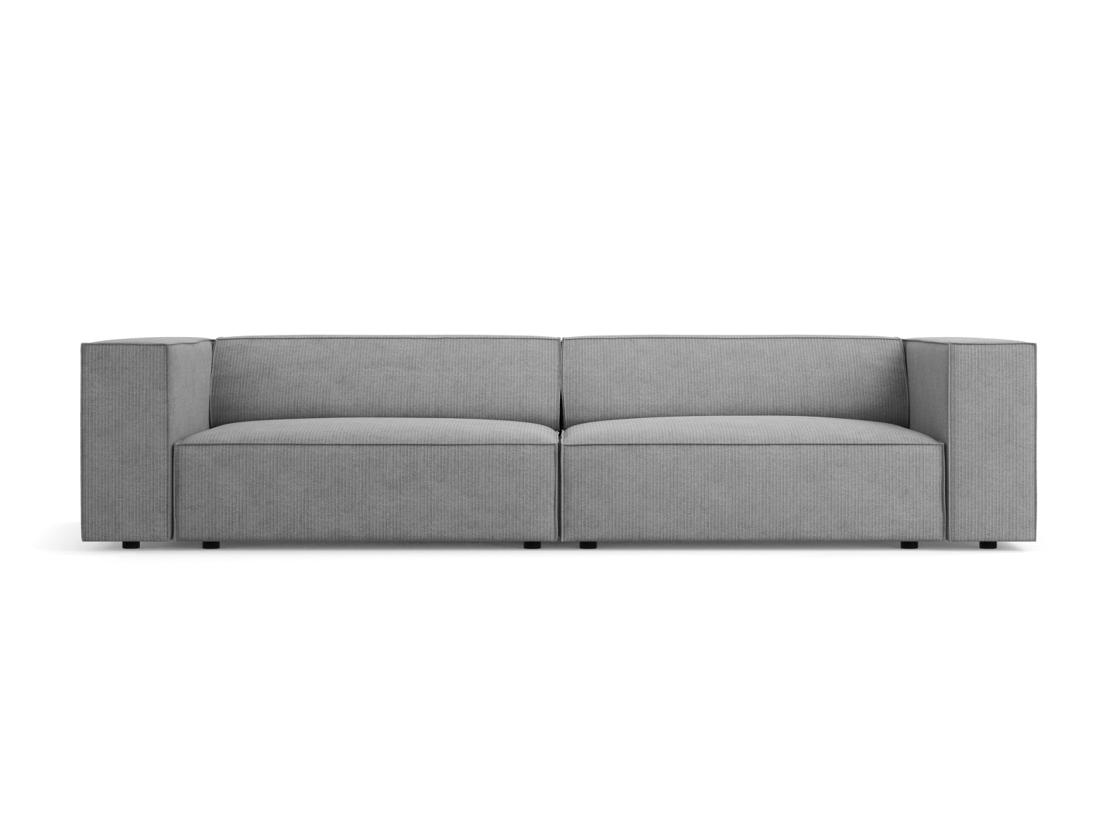 Arendal Sofa 4 Sitzer in Dark Grey präsentiert im Onlineshop von KAQTU Design AG. 4er Sofa ist von Cosmopolitan Design