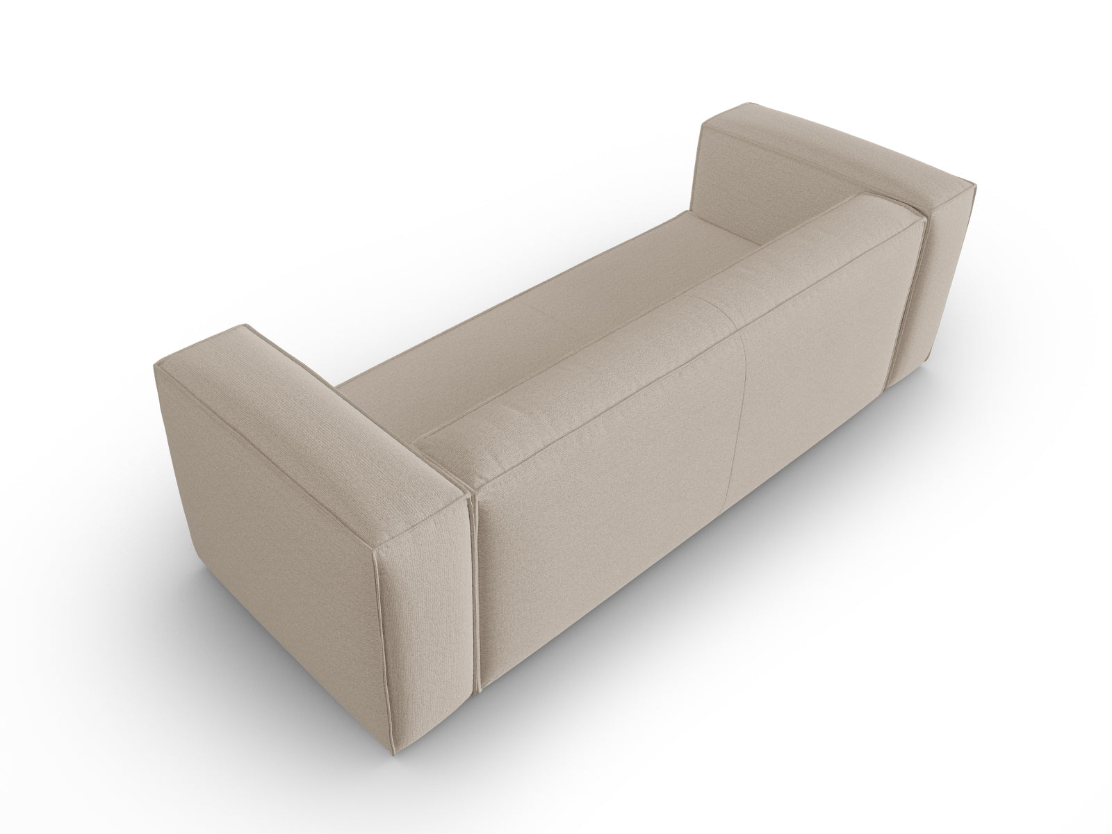 Erleben Sie das elegante Mackay 4-Sitzer Sofa von Cosmopolitan Design – ein modernes Velours Sofa, das Komfort und Stil vereint.