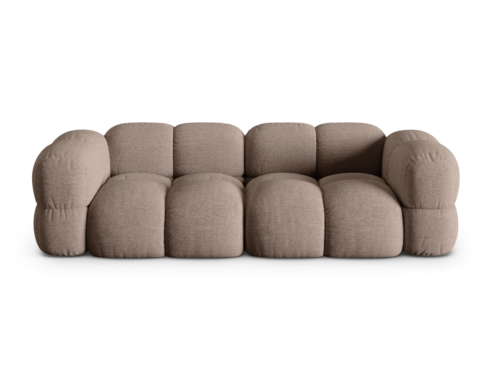 Loretto Sofa 4 Sitzer 100cm in Cappuccino-Sorella präsentiert im Onlineshop von KAQTU Design AG. 4er Sofa ist von Cosmopolitan Design
