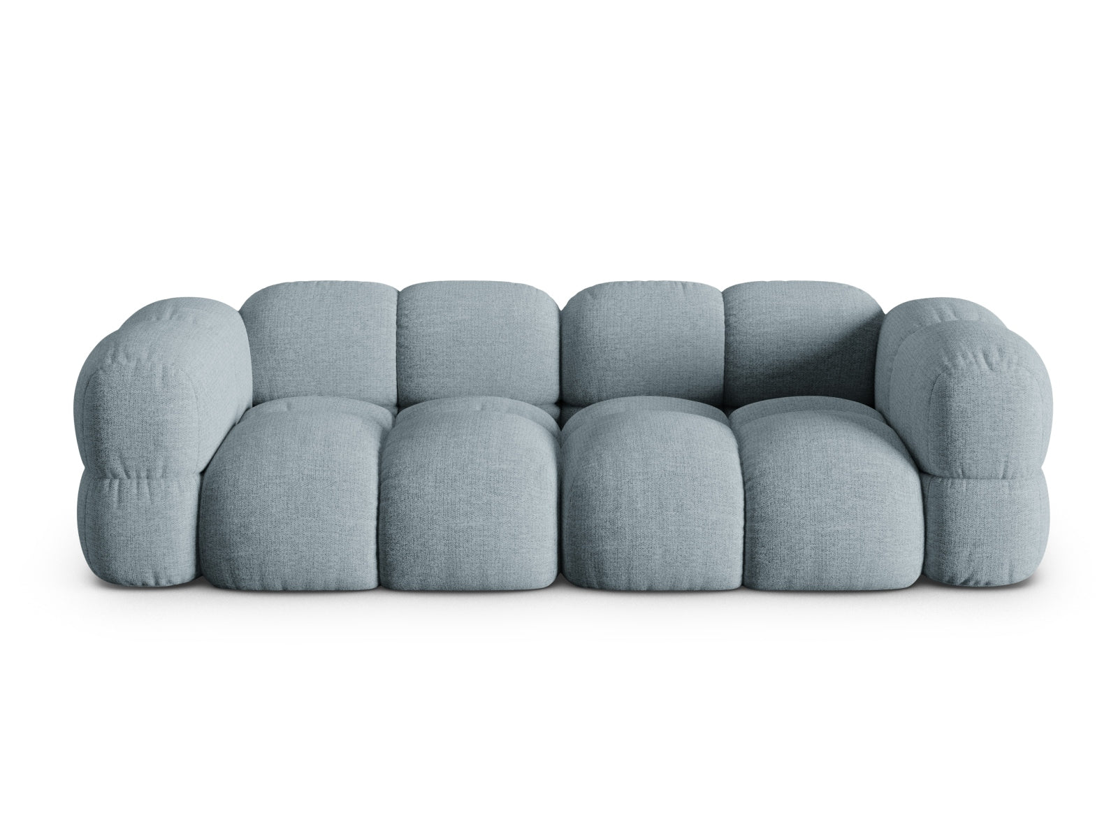 Loretto Sofa 4 Sitzer 100cm in Pastel Blue-Sorella präsentiert im Onlineshop von KAQTU Design AG. 4er Sofa ist von Cosmopolitan Design