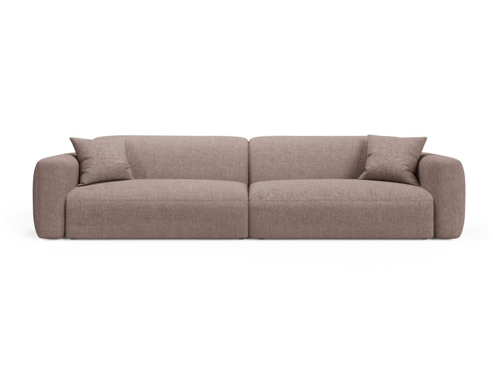 Strino Modular Sofa 4 Sitzer in Cappuccino präsentiert im Onlineshop von KAQTU Design AG. 4er Sofa ist von Cosmopolitan Design