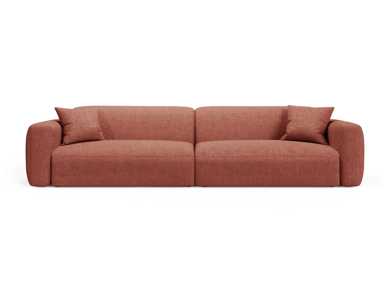 Strino Modular Sofa 4 Sitzer in Coral präsentiert im Onlineshop von KAQTU Design AG. 4er Sofa ist von Cosmopolitan Design