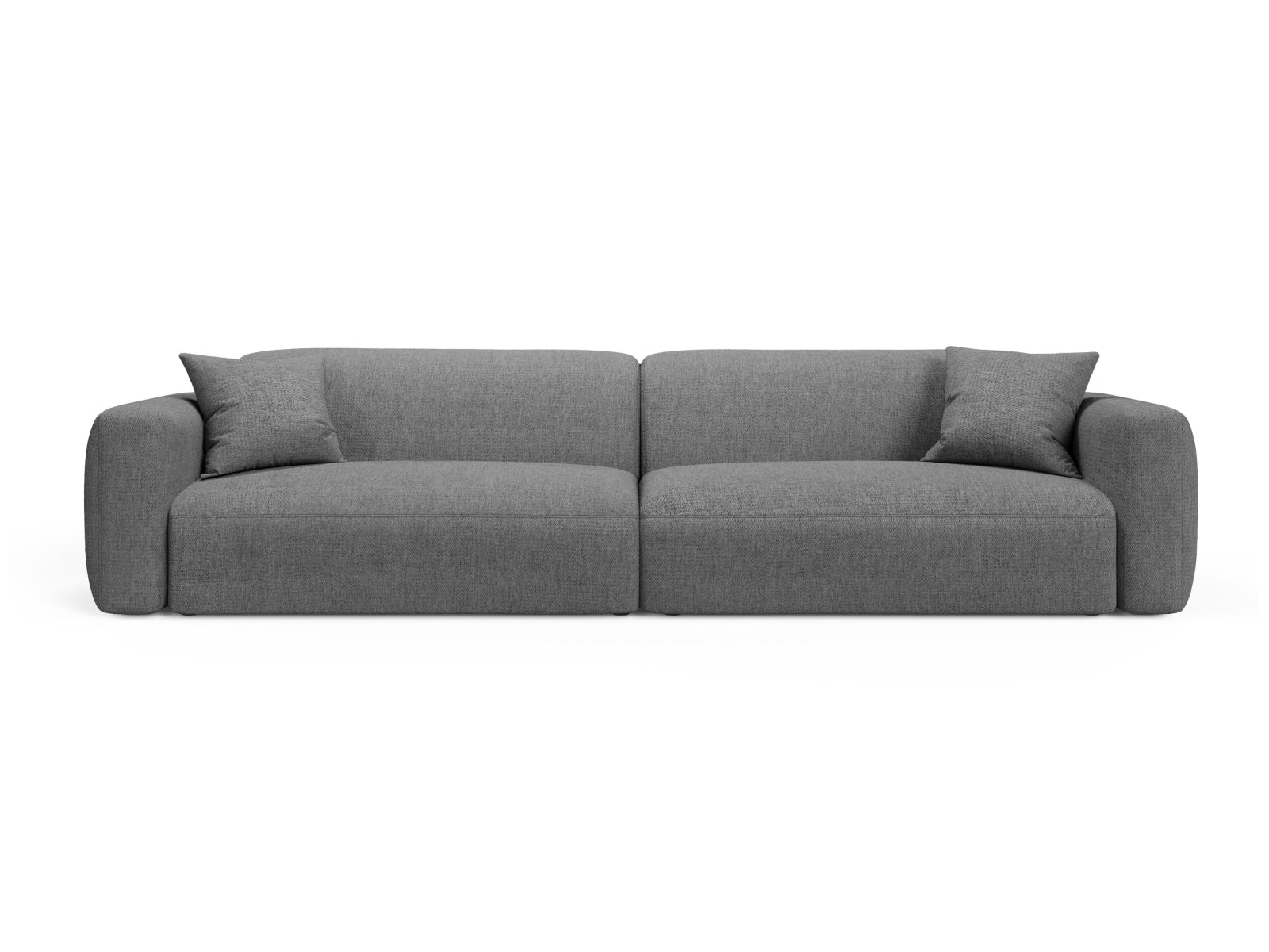 Strino Modular Sofa 4 Sitzer in Grey-Sorella präsentiert im Onlineshop von KAQTU Design AG. 4er Sofa ist von Cosmopolitan Design