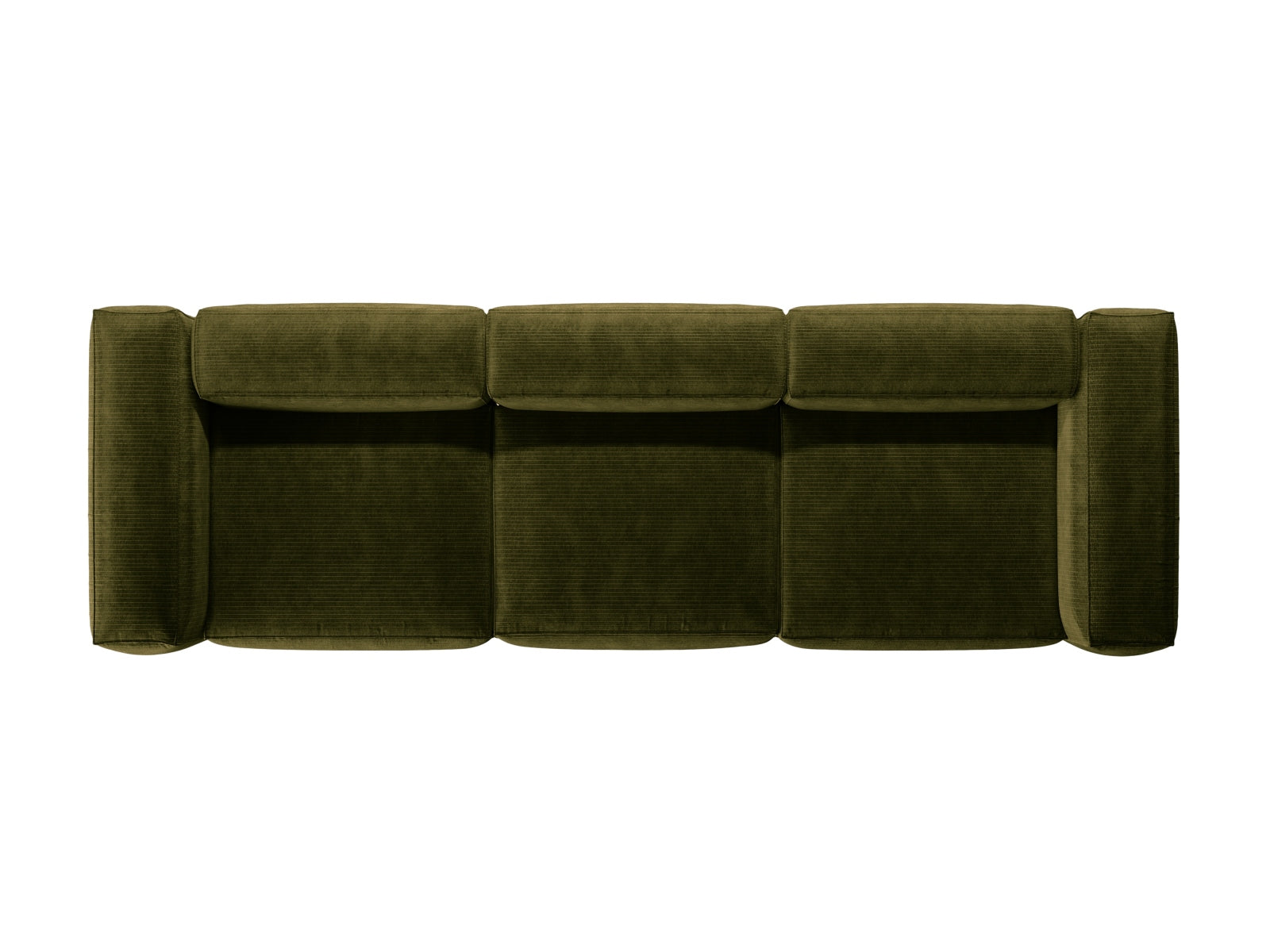 Bergamo Modular Sofa 4 Sitzer in Green-Perla präsentiert im Onlineshop von KAQTU Design AG. 4er Sofa ist von Cosmopolitan Design
