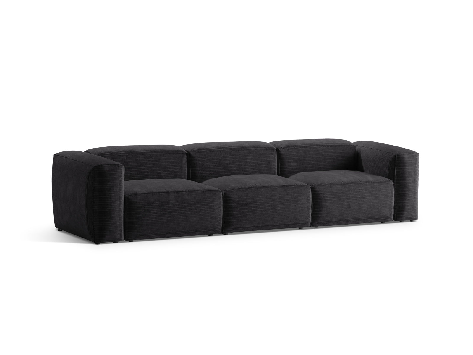 Bergamo Modular Sofa 4 Sitzer in Grey-Perla präsentiert im Onlineshop von KAQTU Design AG. 4er Sofa ist von Cosmopolitan Design