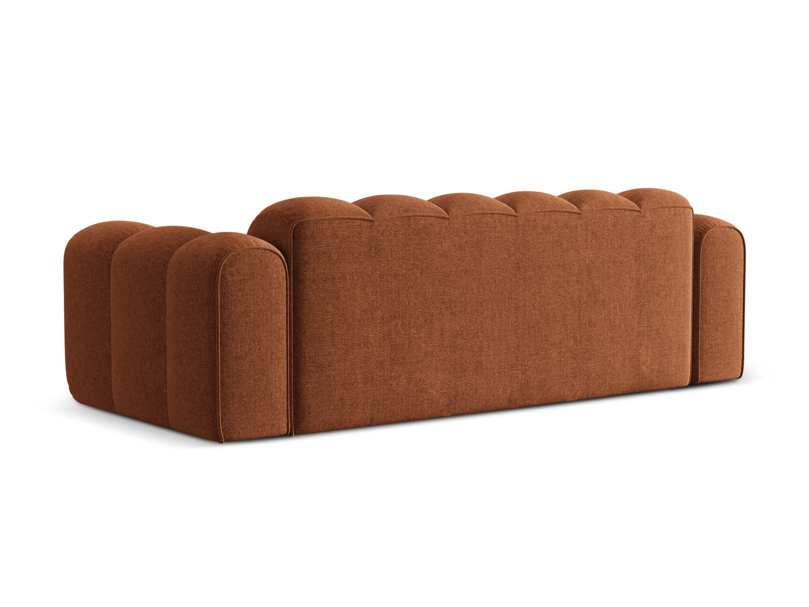 Elegantes 4-Sitzer Sofa Treno in Brick-Eden, ideal für komfortable Wohnräume und gesellige Abende mit Freunden und Familie.
