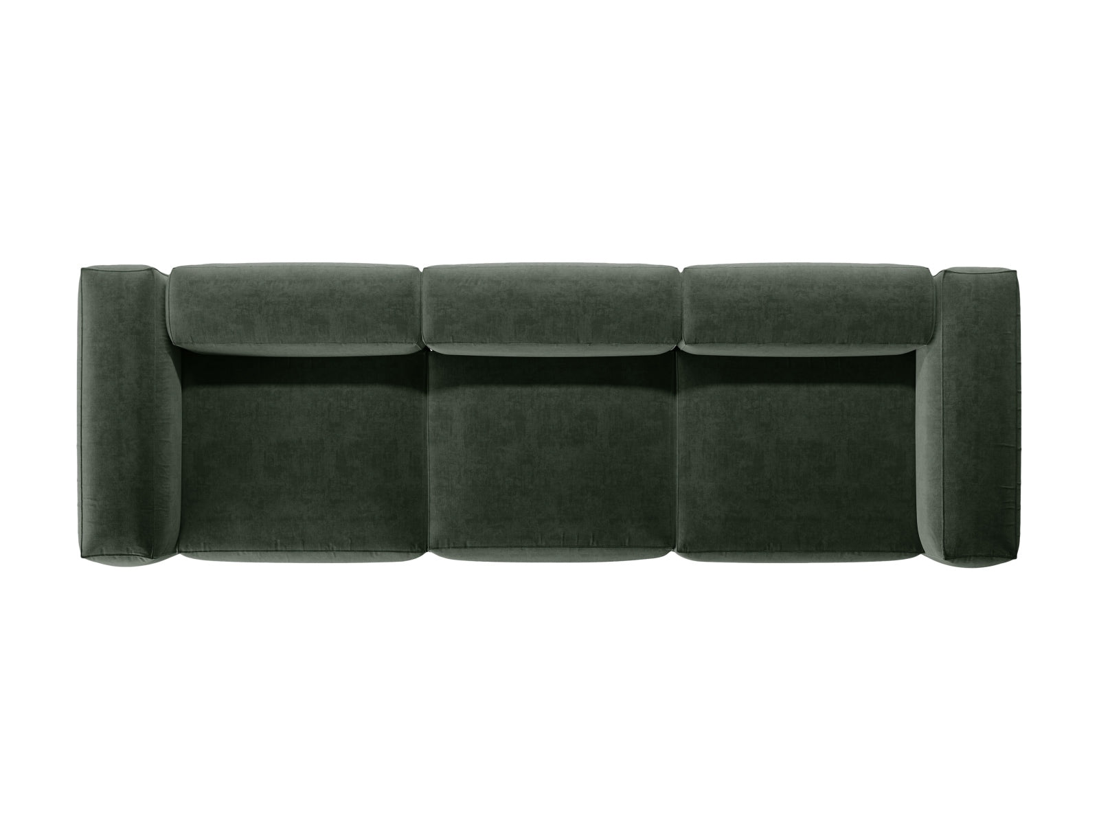 Bergamo Modular Sofa 4 Sitzer in Moss Green-Liberty präsentiert im Onlineshop von KAQTU Design AG. 4er Sofa ist von Cosmopolitan Design