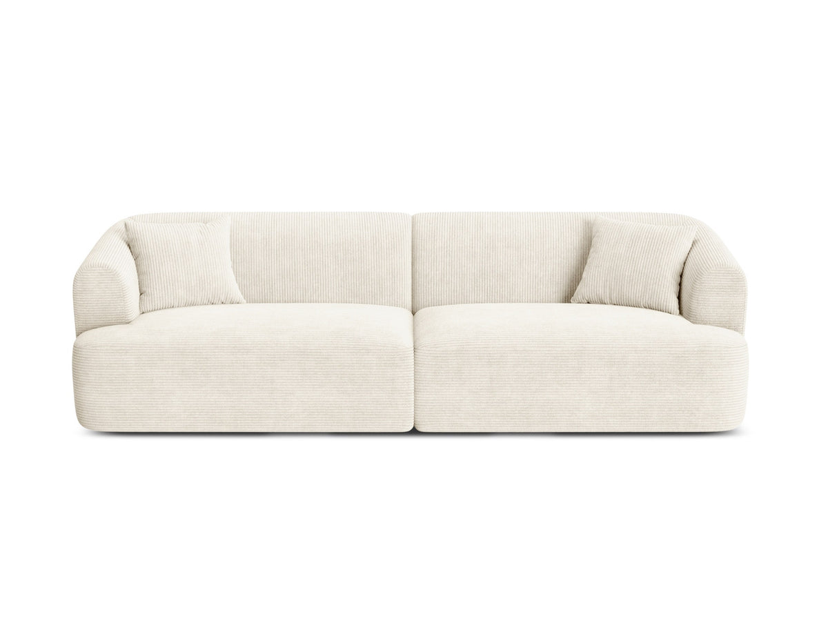 4-Sitzer Modular Sofa Campi in Ivory-Lincoln D präsentiert im Onlineshop von KAQTU Design AG. 4er Sofa ist von Cosmopolitan Design