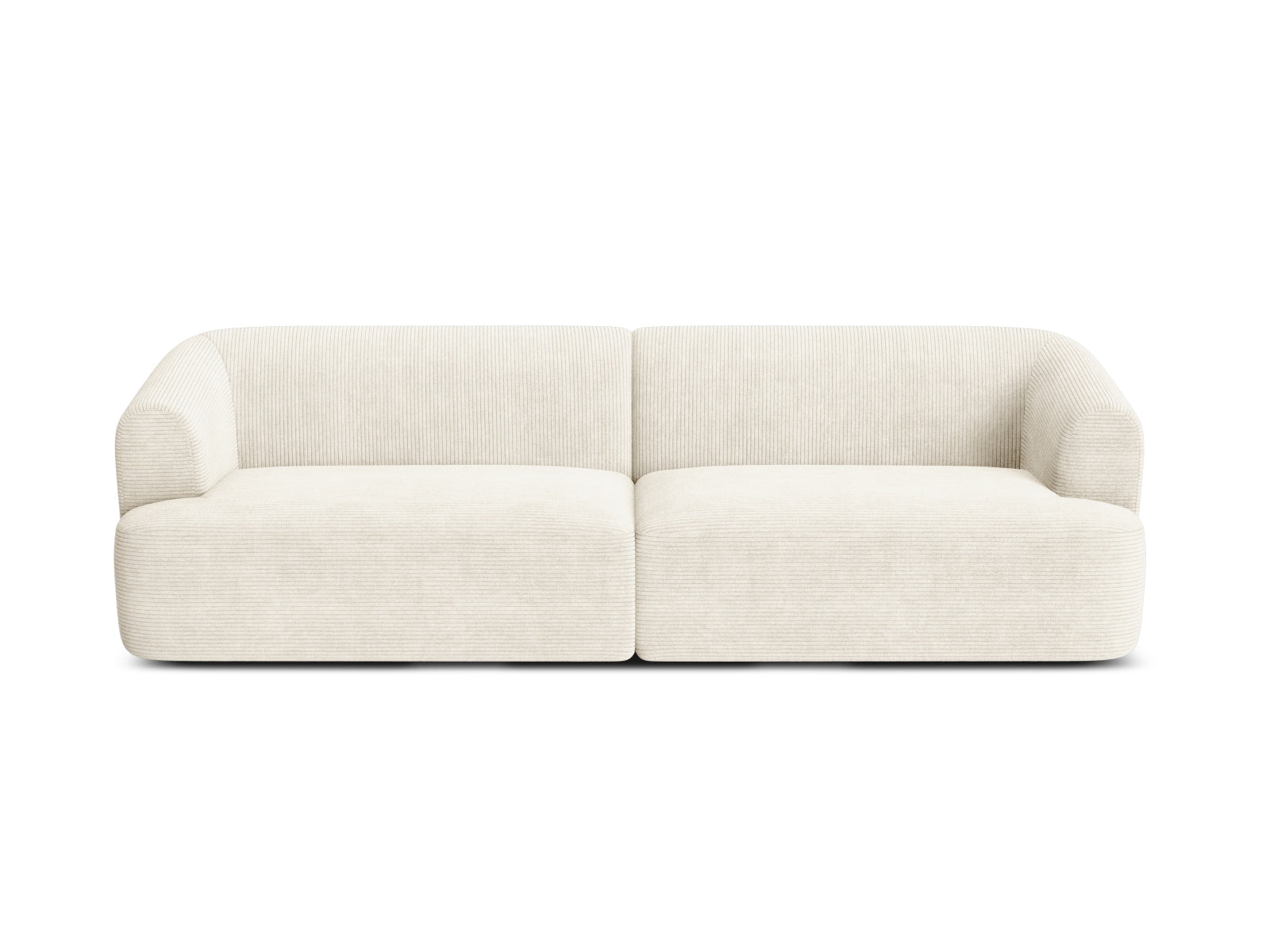 Elegantes 4-Sitzer Sofa Campi in Ivory-Lincoln D, ideal für entspannte Abende und stilvolle Einrichtungsideen.