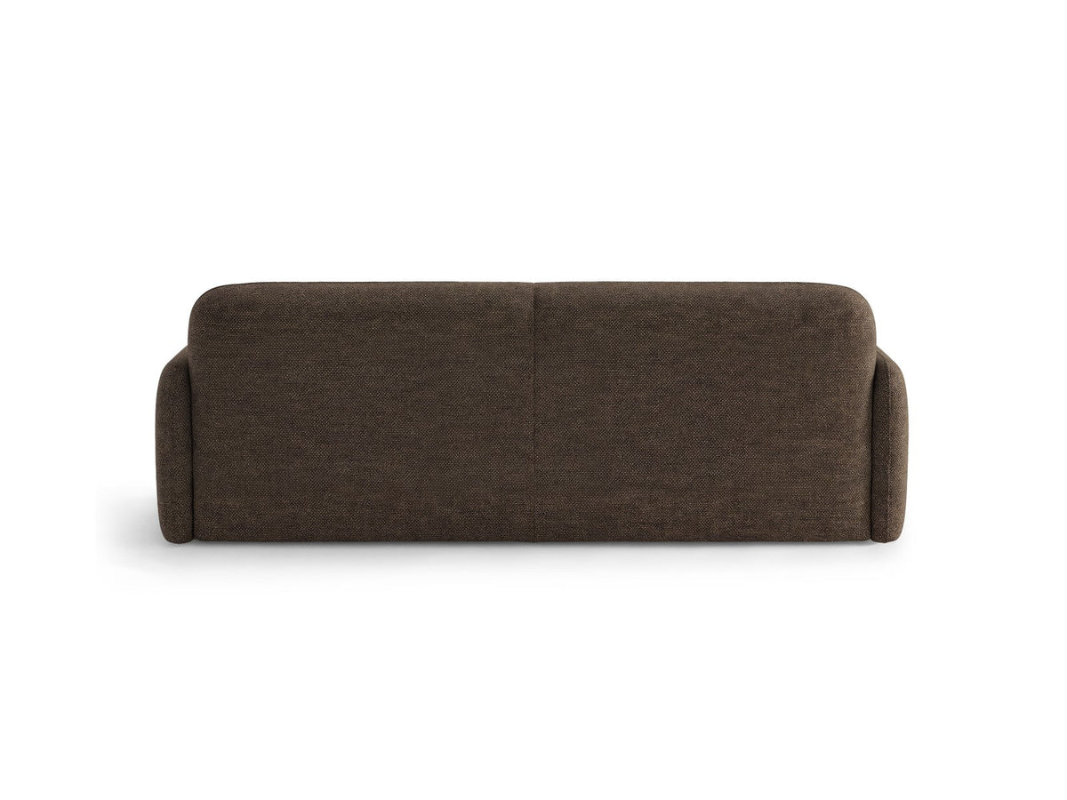 4er Sofa Malmo von Cosmopolitan Design mit Stoffbezug und kurzen schwarzen Kunststoffbeinen