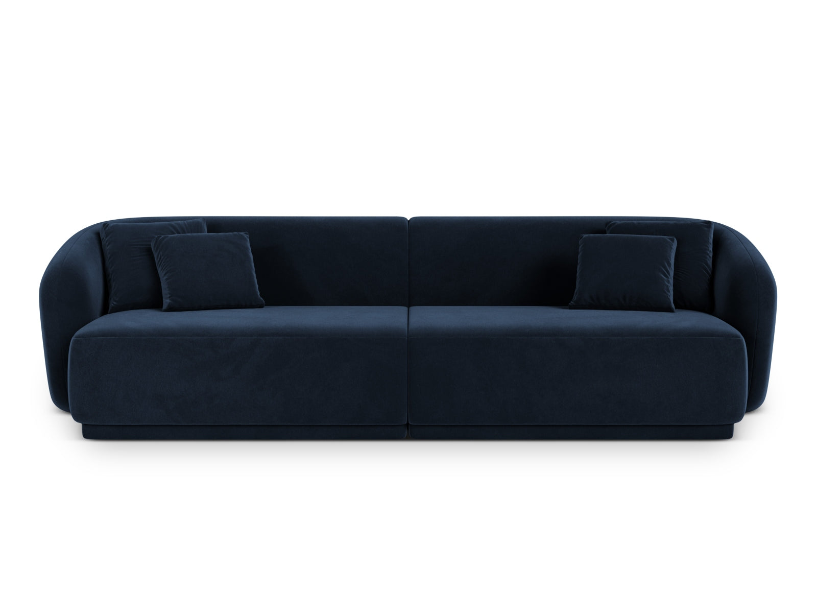 4-Sitzer Sofa Gomera in Royal Blue-Salvador präsentiert im Onlineshop von KAQTU Design AG. 4er Sofa ist von Cosmopolitan Design