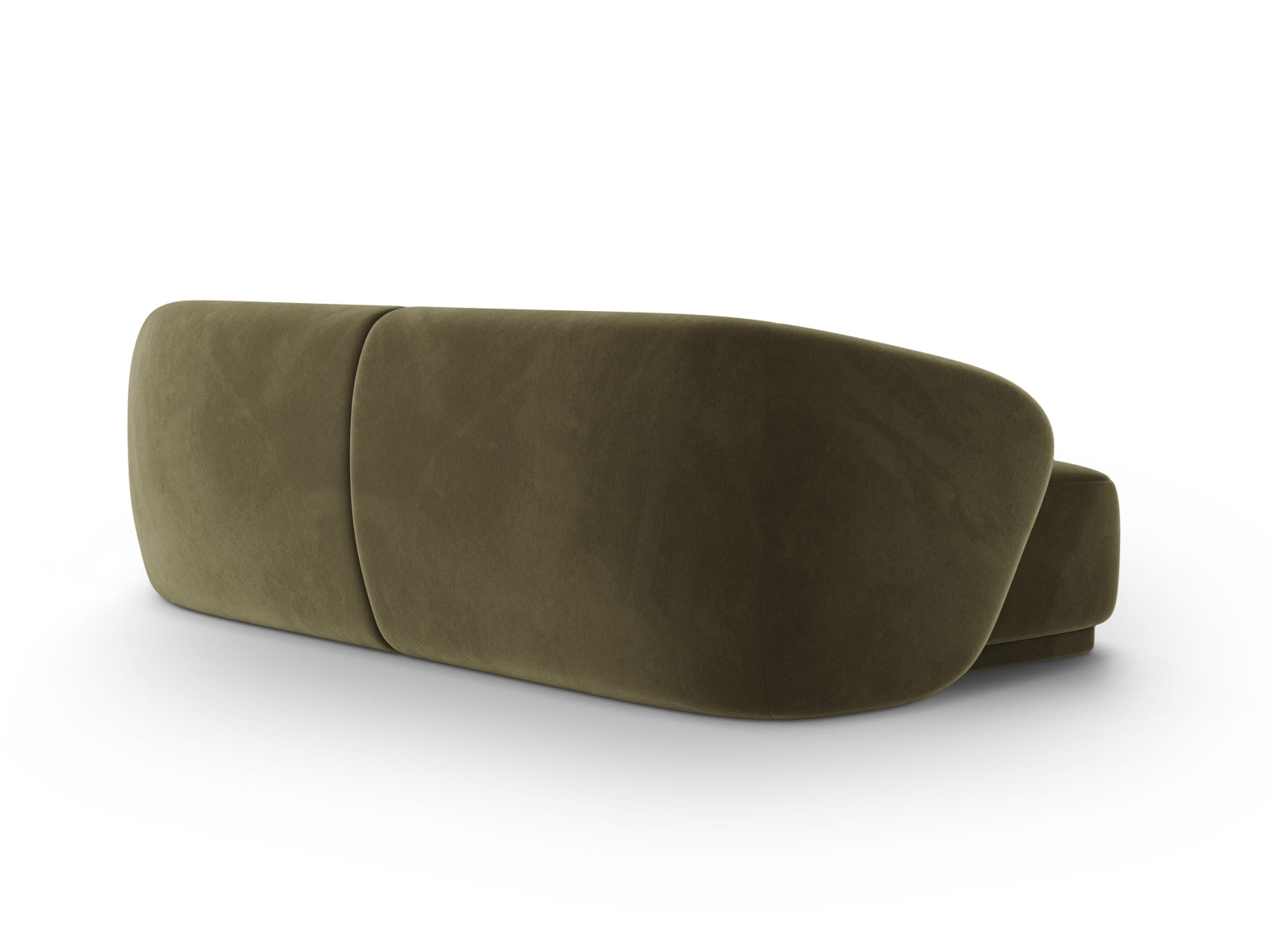 Elegantes 4-Sitzer Sofa Gomera in trendigem Grünton, ideal für einladende Wohnräume und entspannte Stunden mit Freunden.