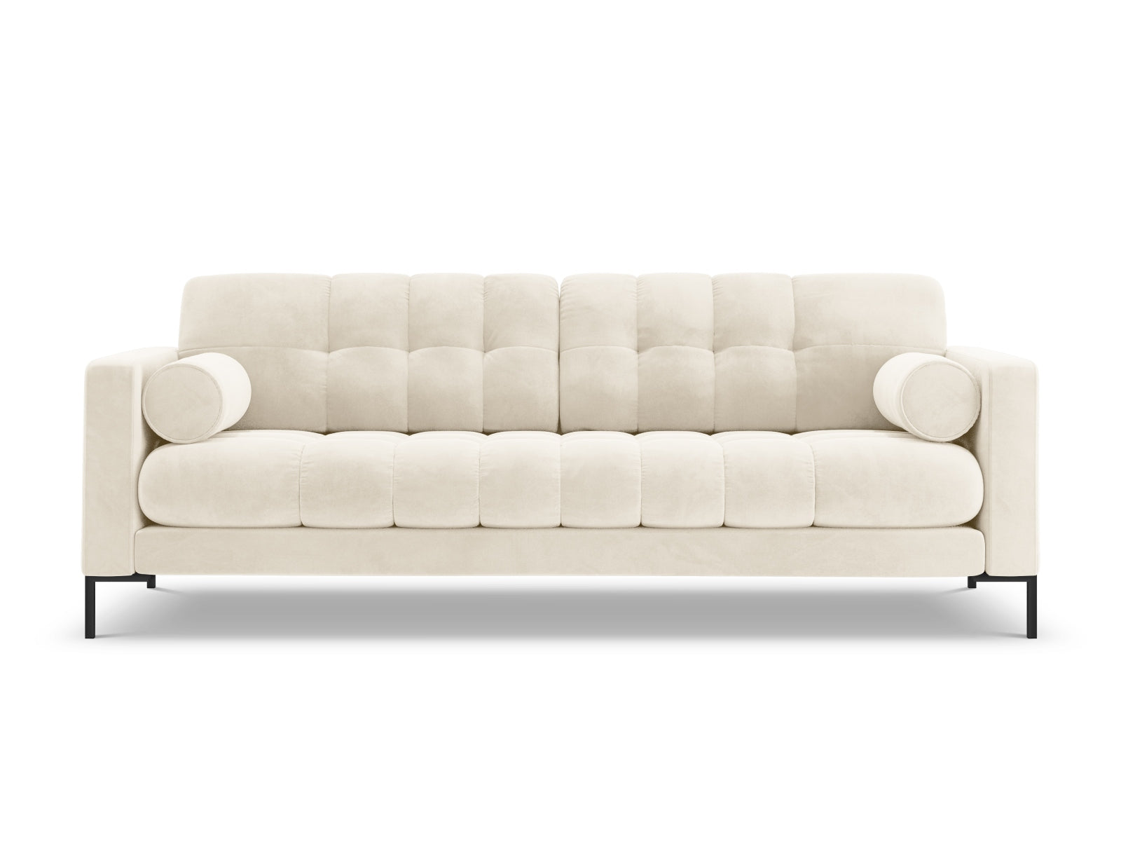 4-Sitzer Sofa Bali in Light Beige-Bluvel präsentiert im Onlineshop von KAQTU Design AG. 4er Sofa ist von Cosmopolitan Design