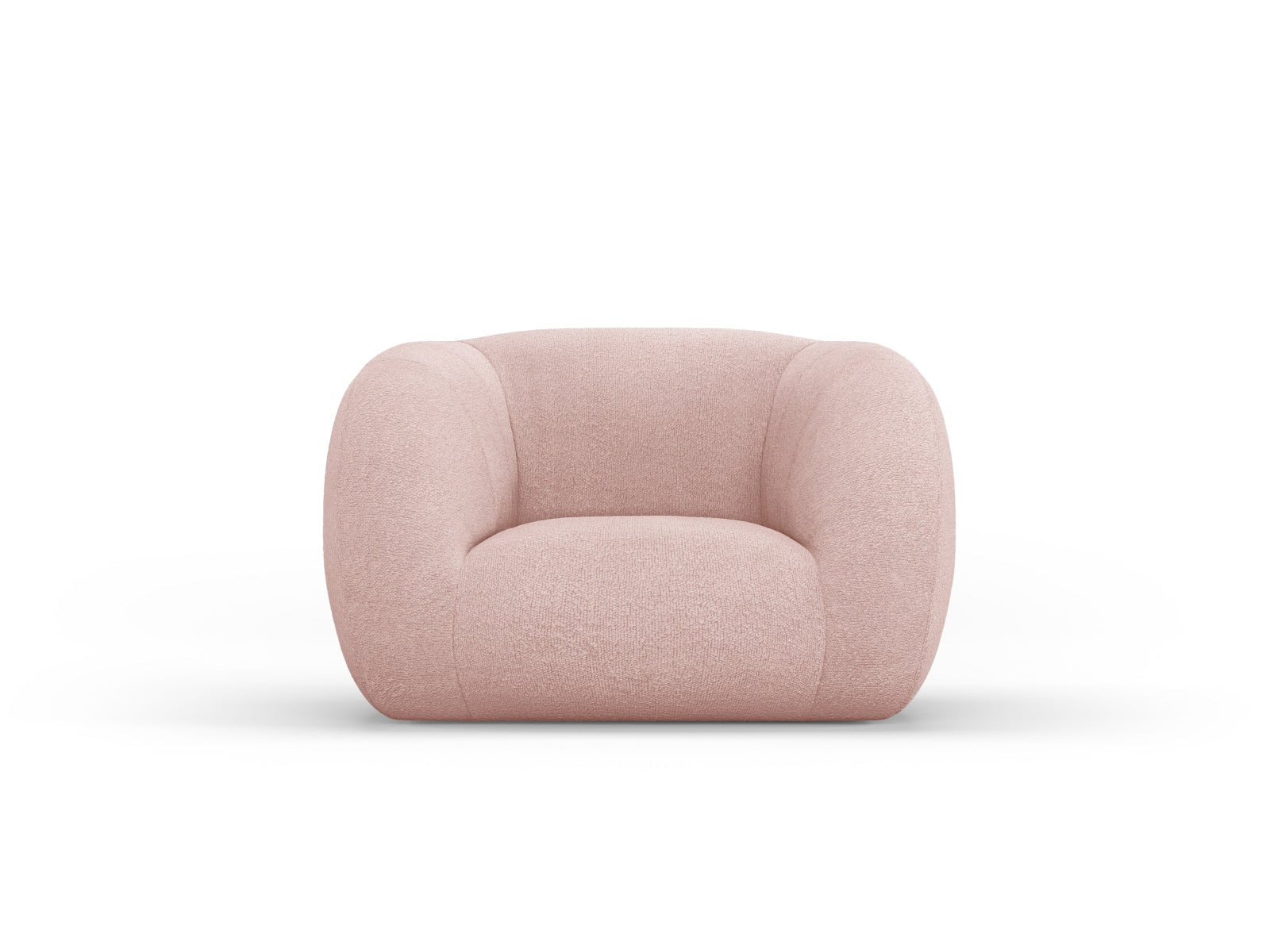 Essen Boucle Armchair 1 Sitzer in Powder Pink präsentiert im Onlineshop von KAQTU Design AG. Sessel ist von Cosmopolitan Design