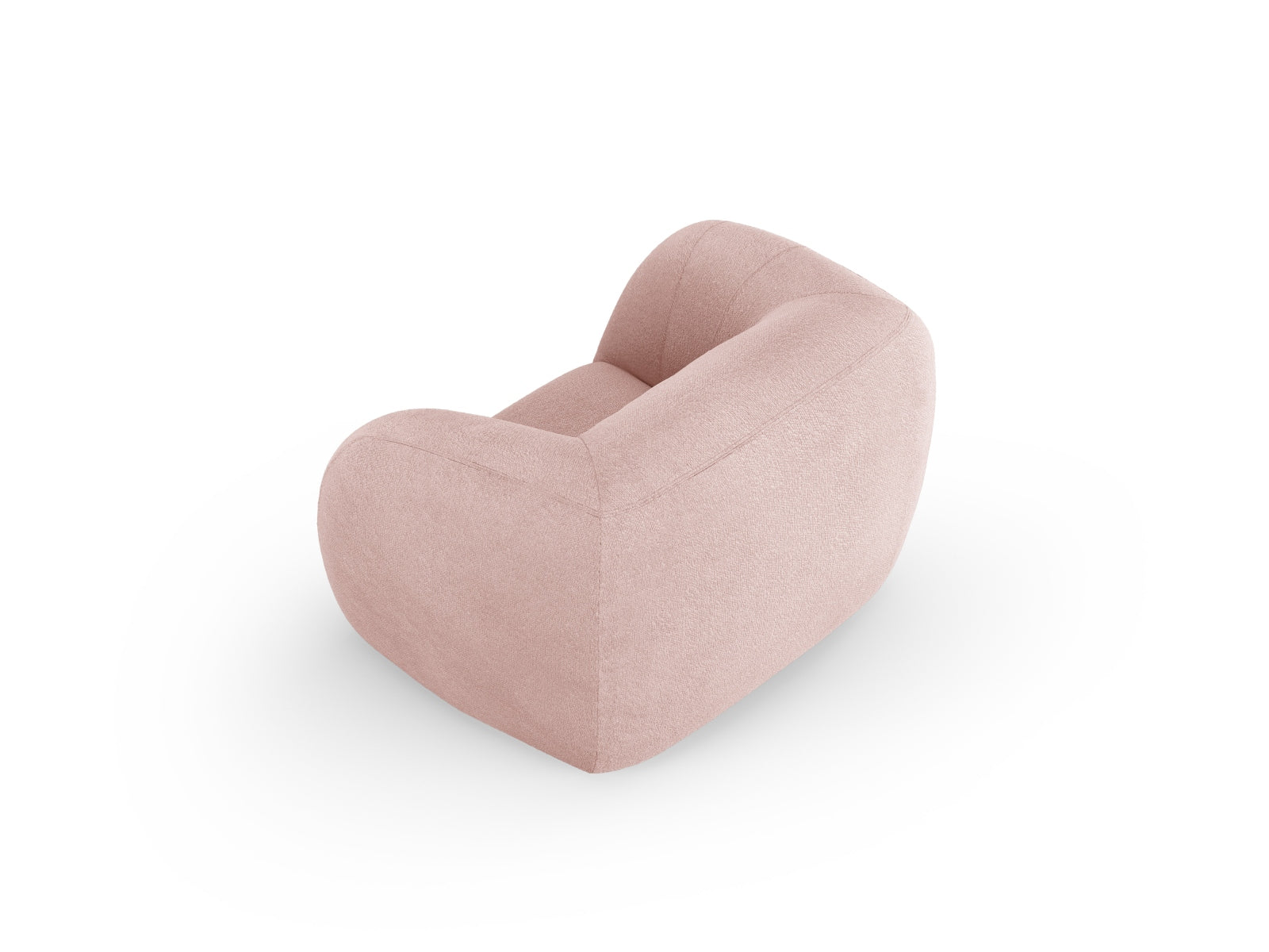 Erleben Sie den stilvollen Essen Boucle Armchair 1 Sitzer von Cosmopolitan Design. Ideal für modernes Wohnen, vereint er Komfort und Eleganz.