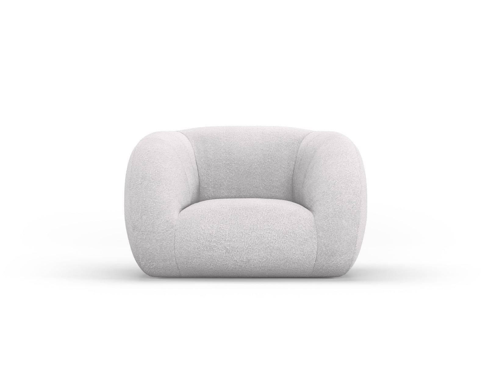 Essen Boucle Armchair 1 Sitzer in Light Grey präsentiert im Onlineshop von KAQTU Design AG. Sessel ist von Cosmopolitan Design