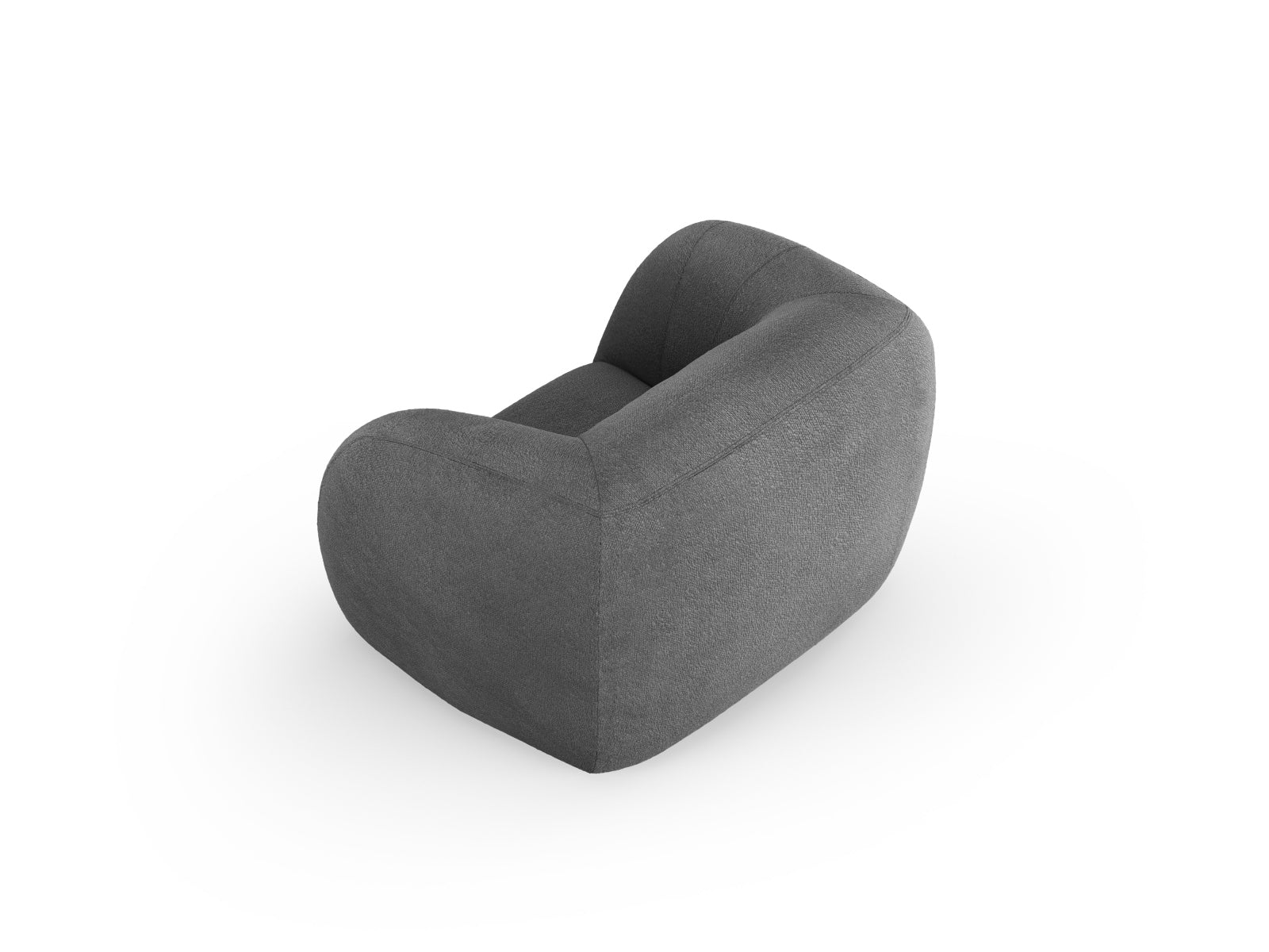 Erleben Sie den stilvollen Essen Boucle Armchair 1 Sitzer von Cosmopolitan Design. Ideal für modernes Wohnen, vereint er Komfort und Eleganz.
