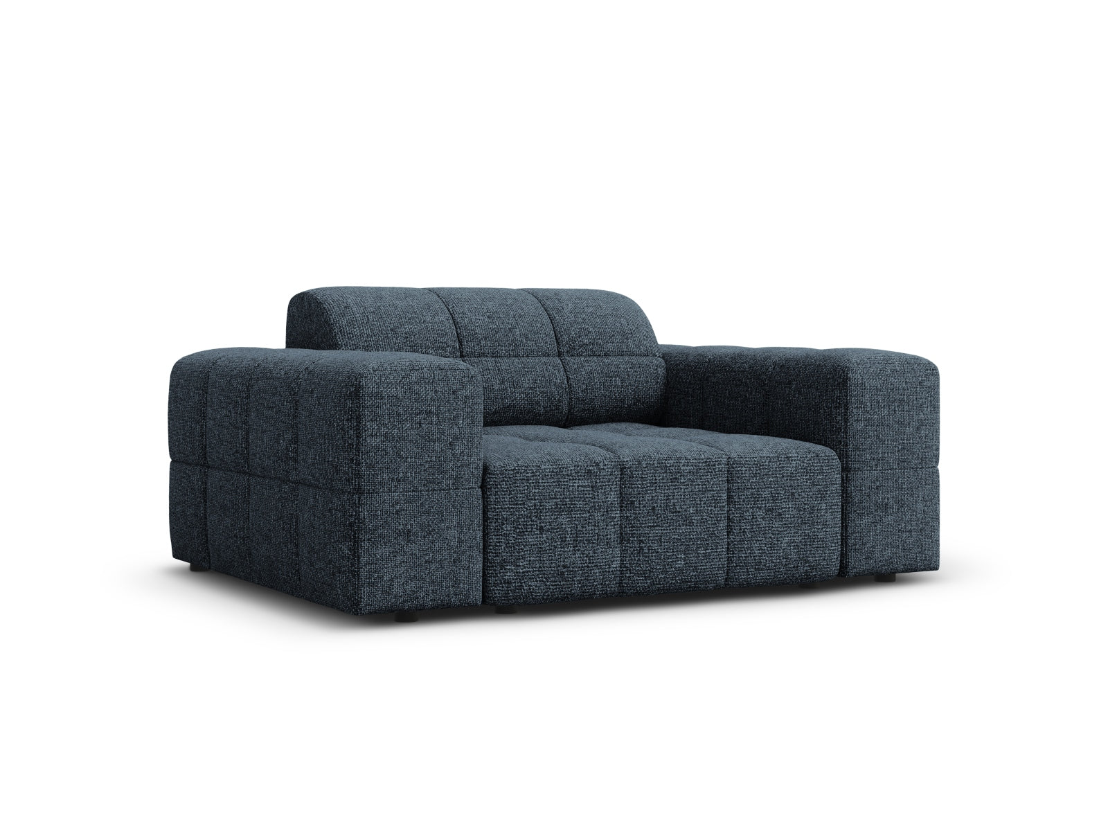 Eleganter 1-Sitzer Sessel Chicago in Royalblau, stilvolles Design von Cosmopolitan Design, ideal für moderne Wohnräume.