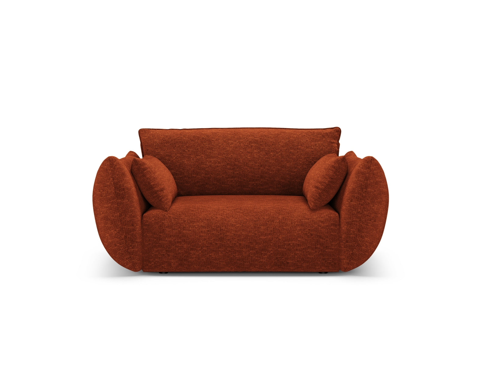 1-Sitzer Sessel Matera in Terracotta-Haga präsentiert im Onlineshop von KAQTU Design AG. Sessel ist von Cosmopolitan Design