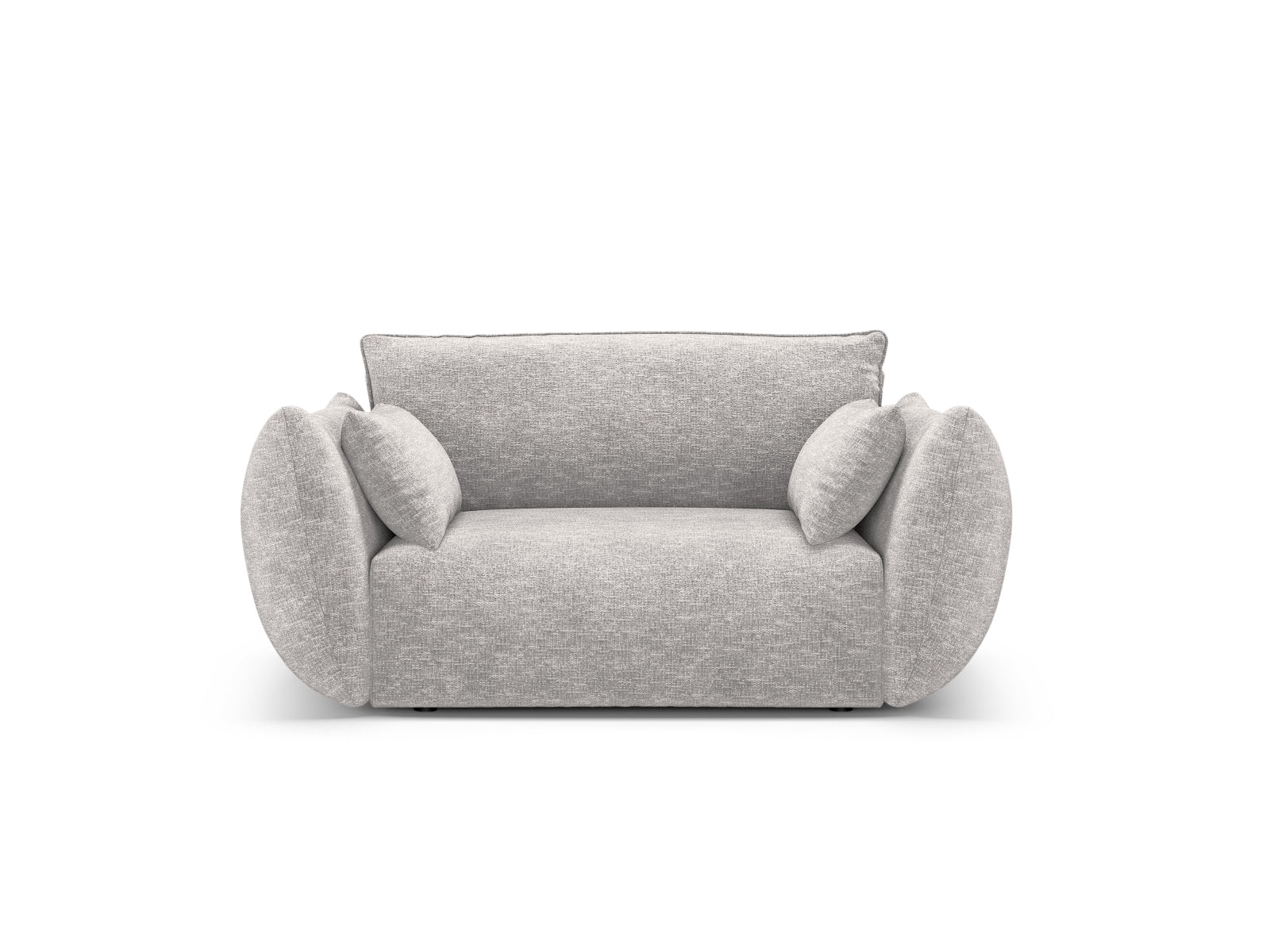 1-Sitzer Sessel Matera in Light Grey-Haga präsentiert im Onlineshop von KAQTU Design AG. Sessel ist von Cosmopolitan Design