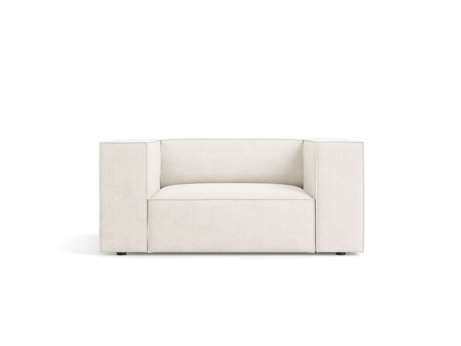 Arendal Sessel 1 Sitz in Ivory präsentiert im Onlineshop von KAQTU Design AG. Sessel ist von Cosmopolitan Design