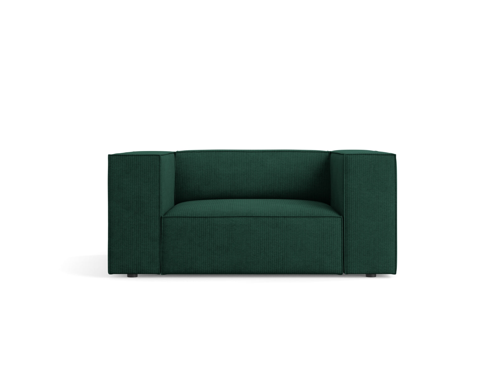 Arendal Sessel 1 Sitz in Bottle Green präsentiert im Onlineshop von KAQTU Design AG. Sessel ist von Cosmopolitan Design