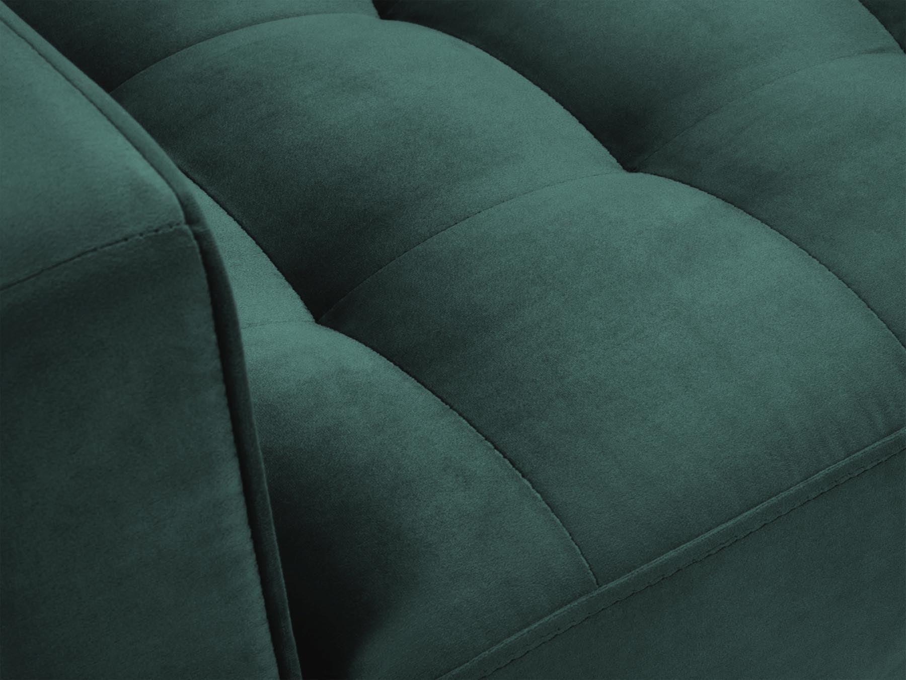 Eleganter 1-Sitzer Sessel Aspen in modernem Petrol, ideal für gemütliche Abende und geschmackvolle Wohnräume.