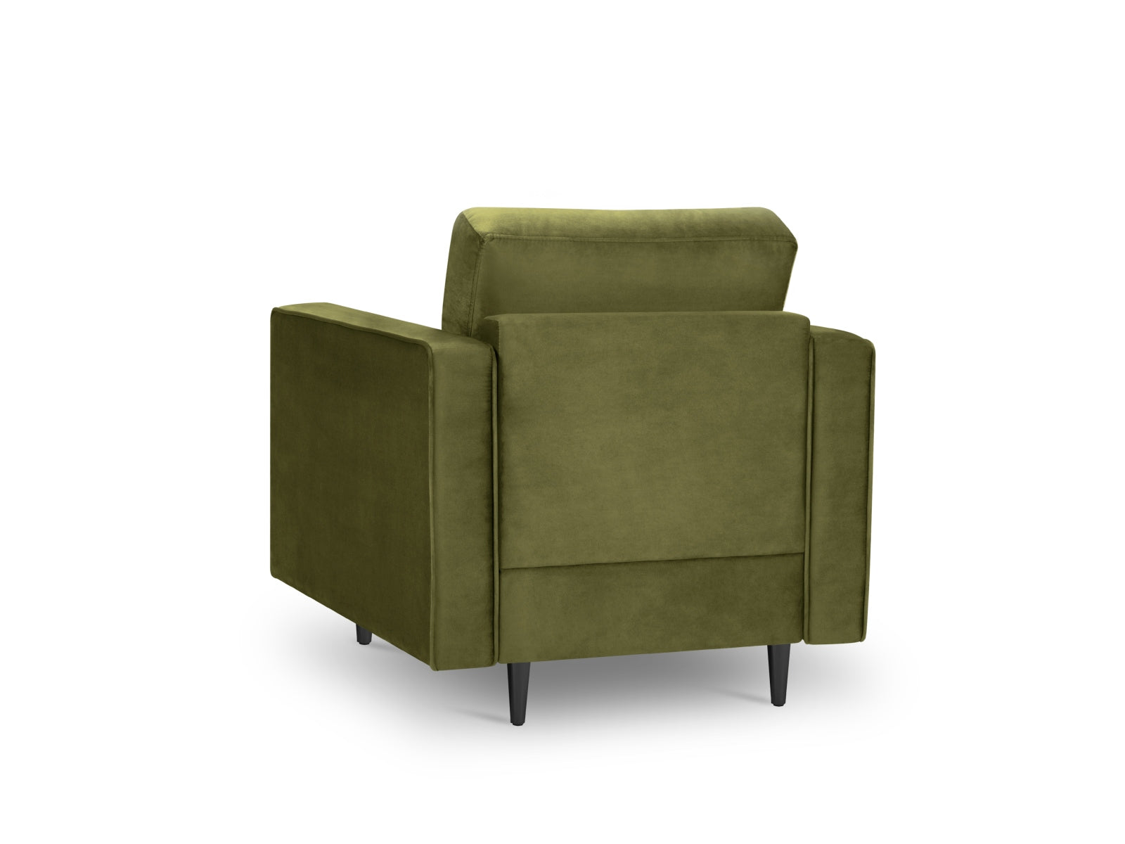 Eleganter 1-Sitzer Sessel Aspen in modernem Grünton, ideal für gemütliche Ecken und stilvolle Einrichtung von Cosmopolitan Design.