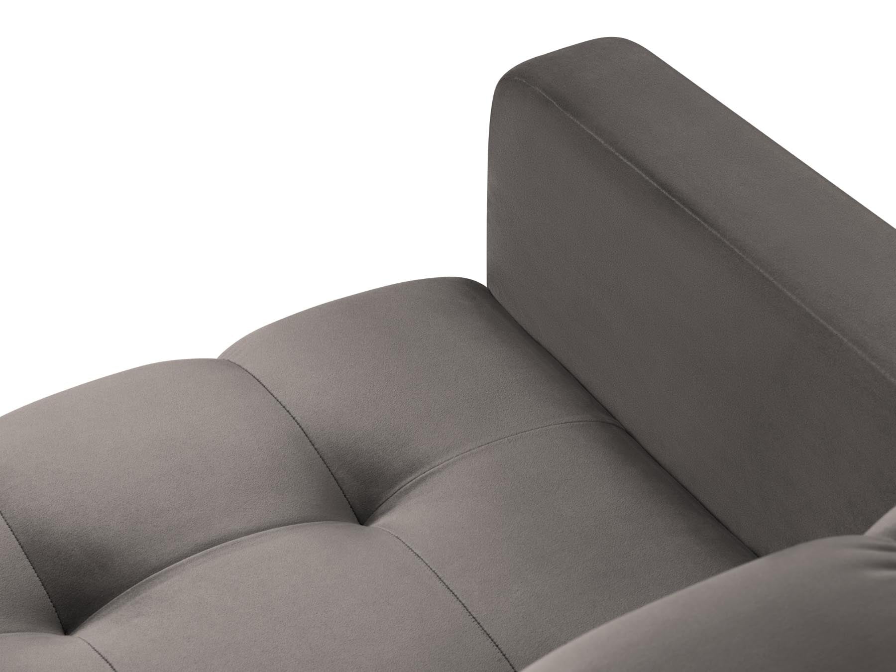 Moderner 1-Sitzer Sessel Bali in dezentem Grau, perfekt für gemütliche Ecken und stilvolle Einrichtung von Cosmopolitan Design.