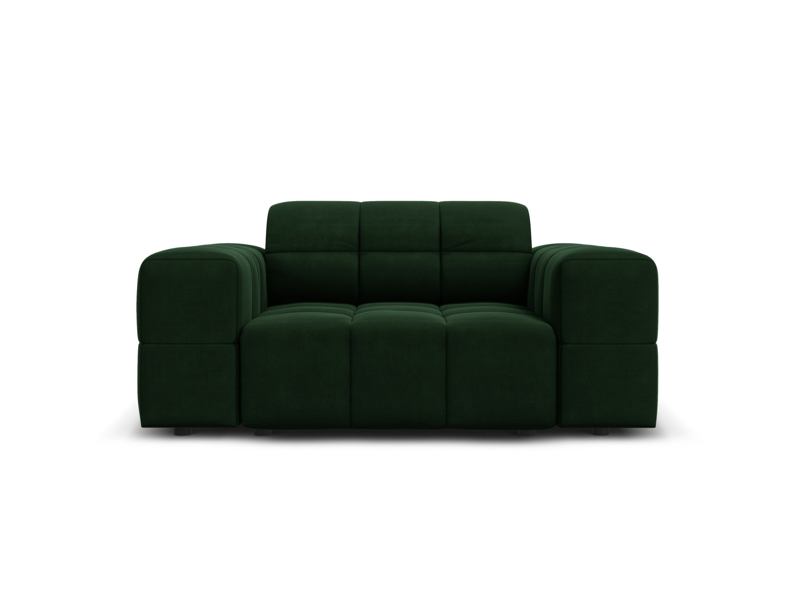 Chicago Velour Sessel 1 Sitz 102cm in Bottle Green präsentiert im Onlineshop von KAQTU Design AG. Sessel ist von Cosmopolitan Design