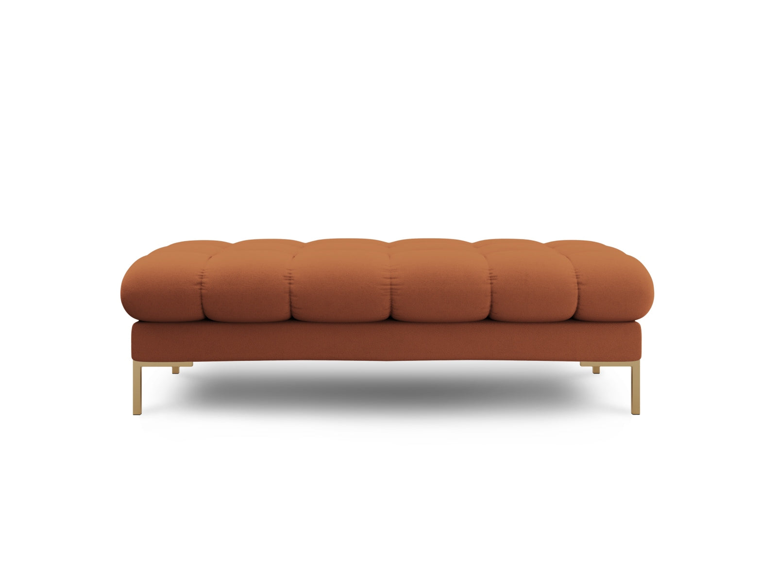 Elegante 2-Sitzer Bank Bali in Brick-Neve, Teil des modularen Sofas von Cosmopolitan Design, ideal für stilvolle Wohnräume.