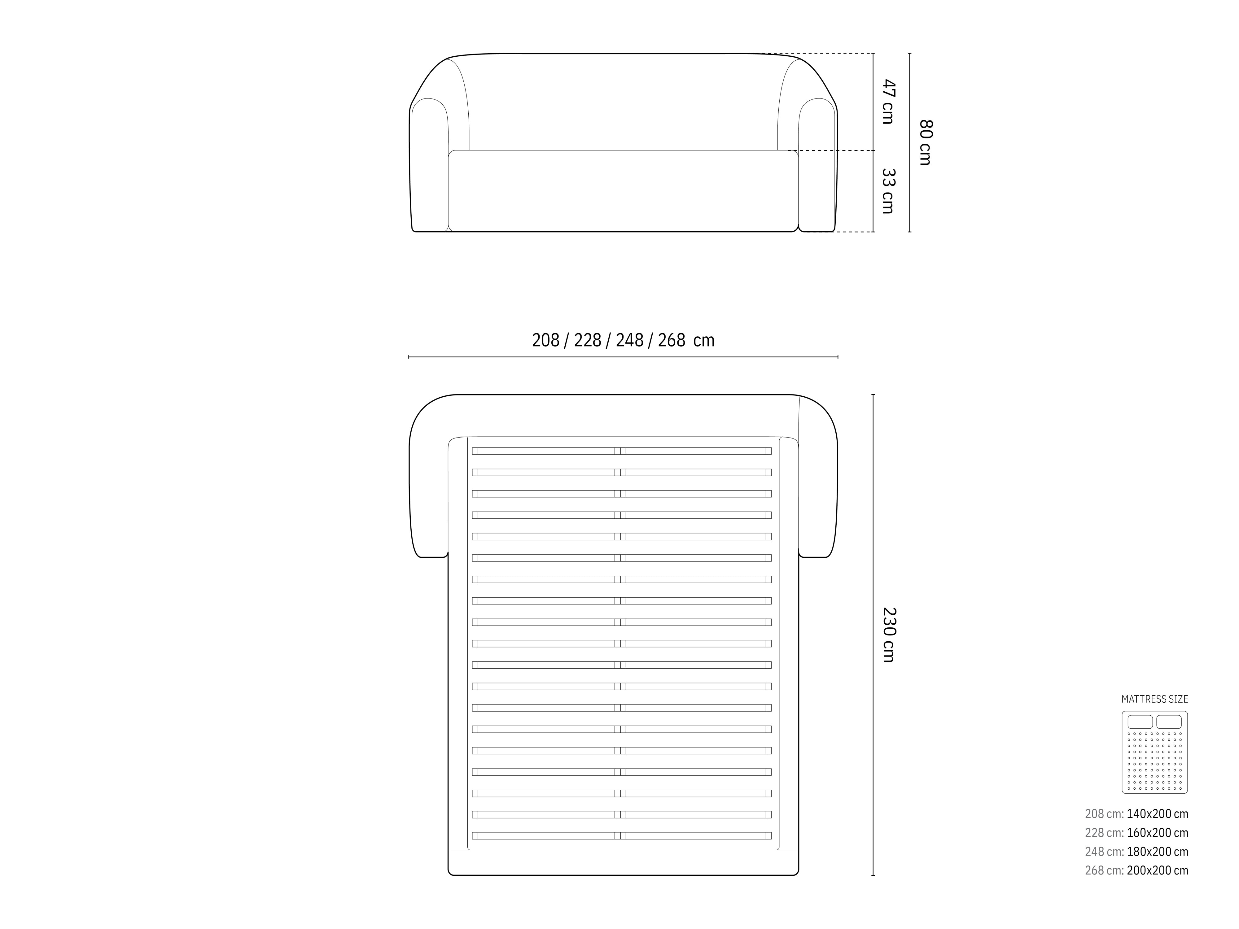 Erleben Sie das Campi Bett von Cosmopolitan Design: stilvolles Design, praktischer Stauraum und ein ansprechendes Headboard für Ihr Schlafzimmer.