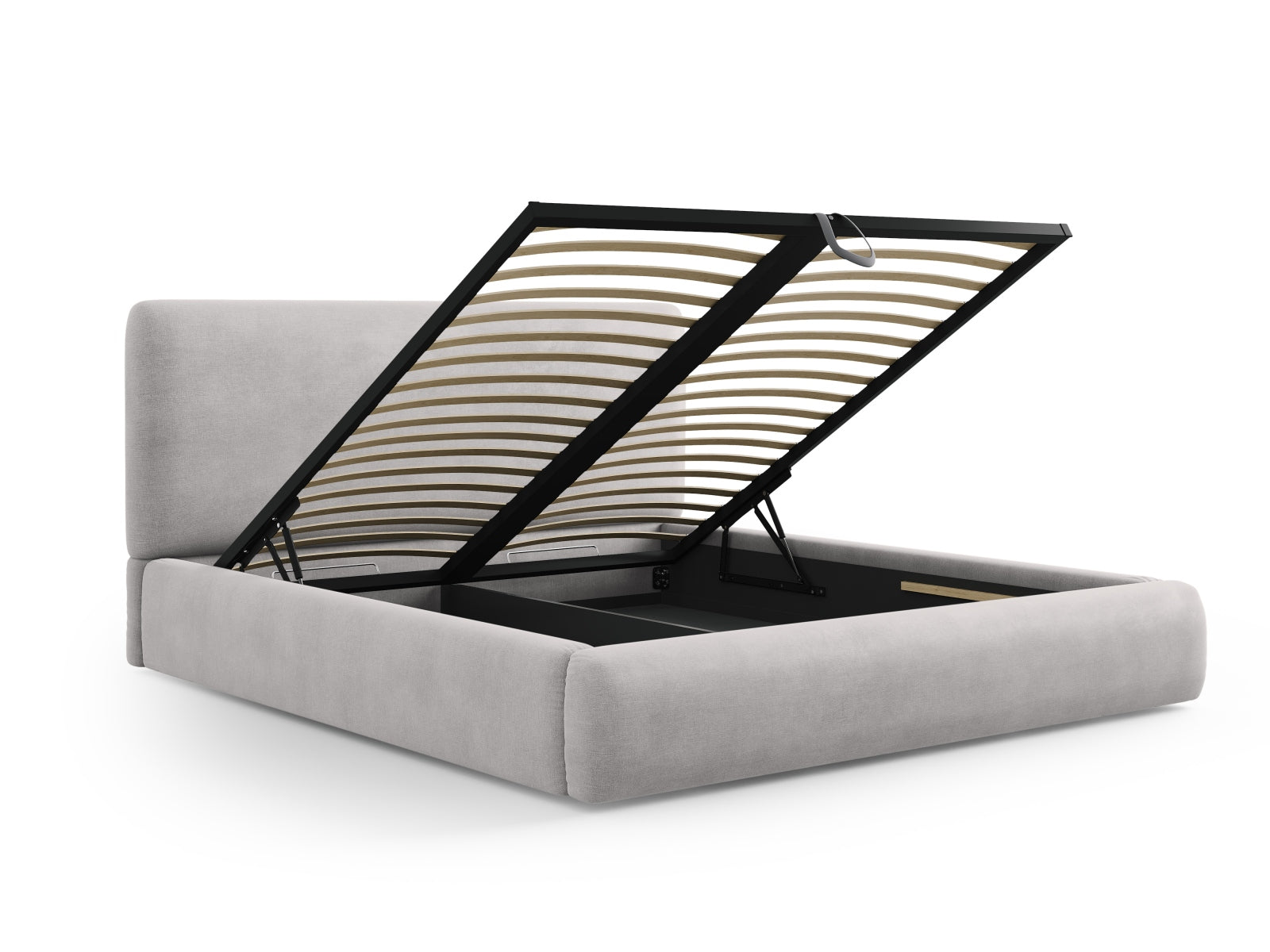 Erleben Sie das Colonel Bett von Cosmopolitan Design: stilvolles Design, cleverer Stauraum und ein modernes Kopfteil für Ihr Schlafzimmer!