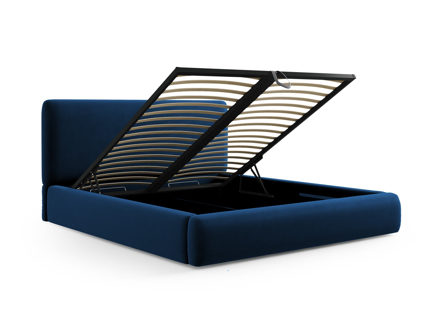 Erleben Sie das Colonel Velour Bett von Cosmopolitan Design: stilvolles Design, cleverer Stauraum und ein modernes Headboard für Ihr Schlafzimmer!
