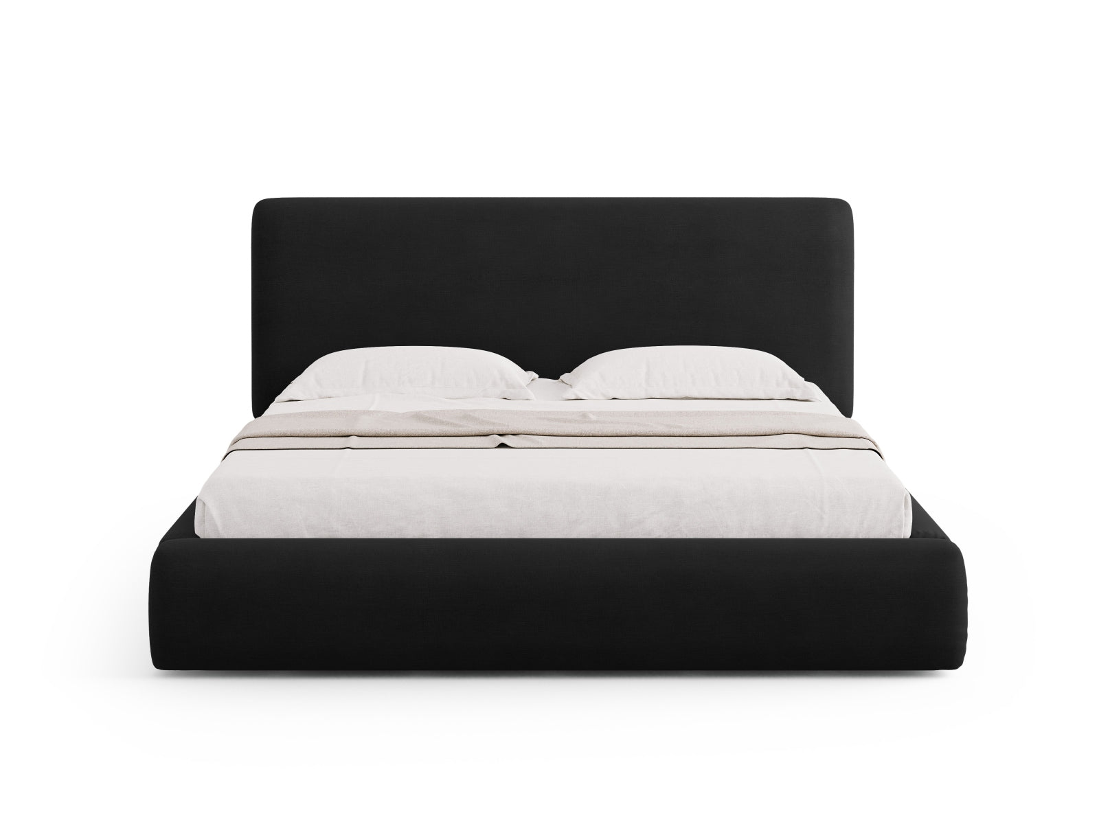 Erleben Sie das Colonel Bett von Cosmopolitan Design: stilvolles Design, cleverer Stauraum und ein modernes Kopfteil für Ihr Schlafzimmer!