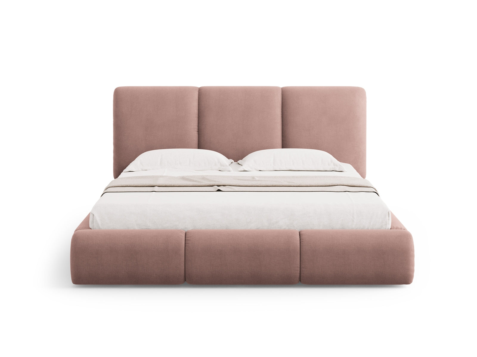 Entdecken Sie das Nicolas Bett von Cosmopolitan Design: stilvolles Design, praktischer Stauraum und ein attraktives Headboard für Ihr Schlafzimmer.