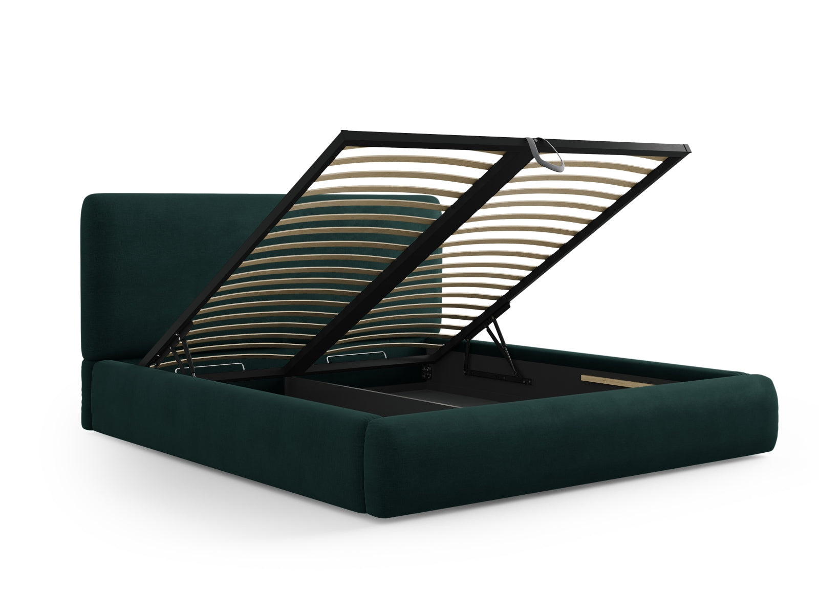 Entdecken Sie das Colonel Bett von Cosmopolitan Design: elegantes Design, praktischer Stauraum und ein modernes Headboard für Ihr Schlafzimmer!