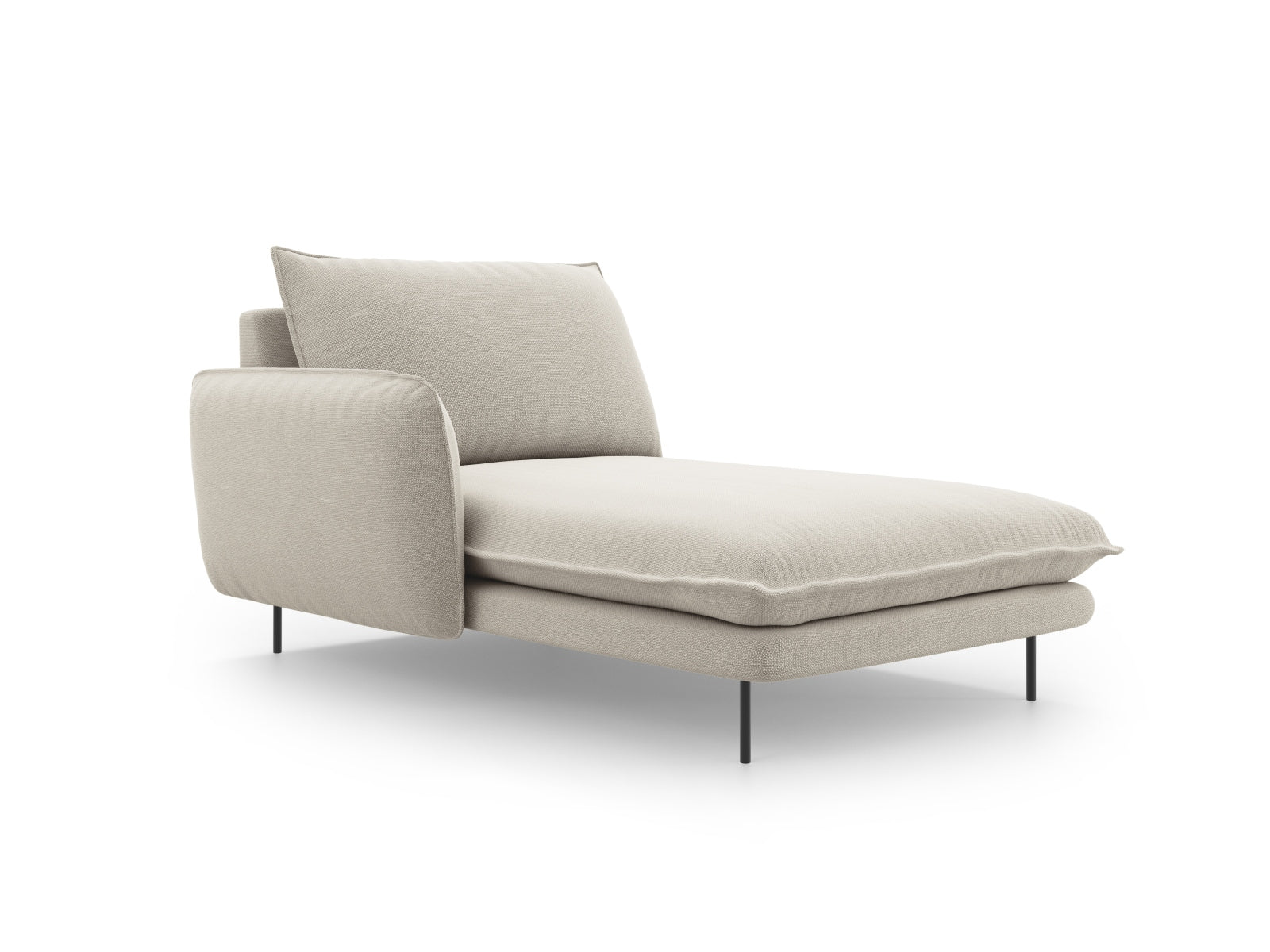 Erleben Sie das stilvolle Vienna Sofa Chaise Lounge links von Cosmopolitan Design – der perfekte Mix aus Eleganz und Gemütlichkeit für Ihr modernes Zuhause.