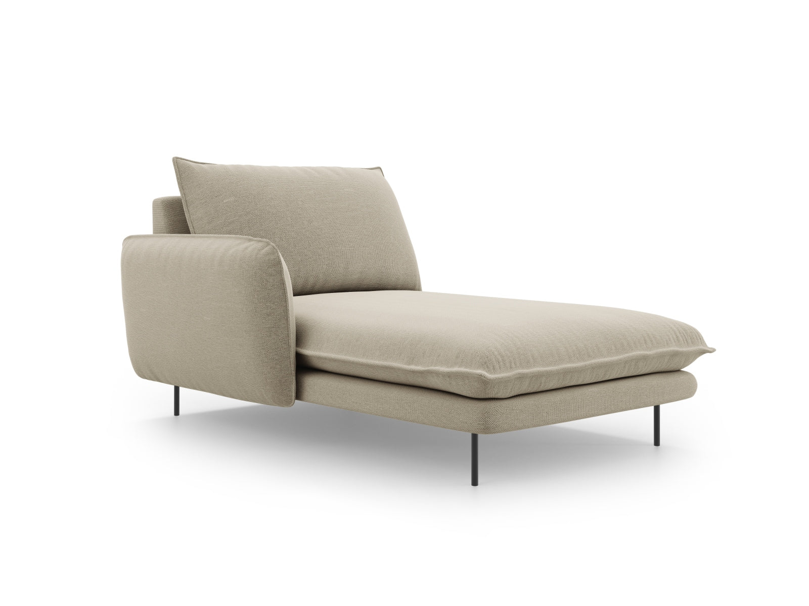 Erleben Sie das Vienna Sofa Chaise Lounge links von Cosmopolitan Design – ein stilvolles Möbelstück, das Komfort und Eleganz perfekt vereint!