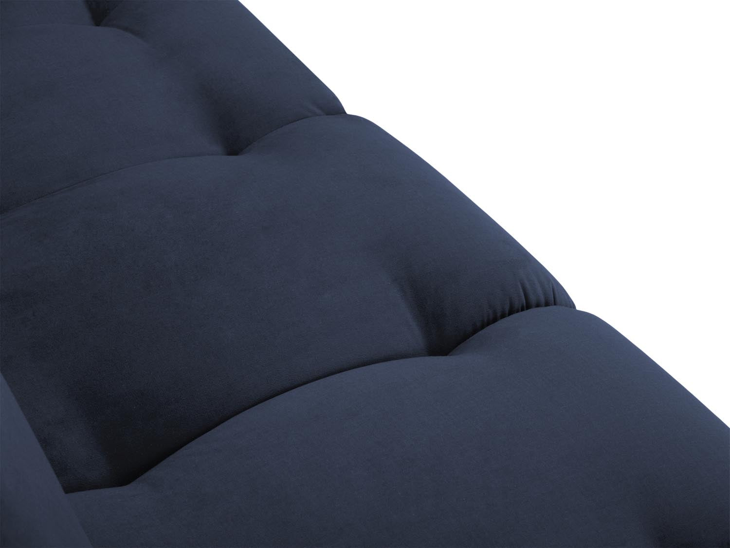 Erleben Sie luxuriösen Komfort mit der Hastings Velour Chaise Longue links 2 Sitzer von Cosmopolitan Design – perfekt für Ihr elegantes Zuhause.