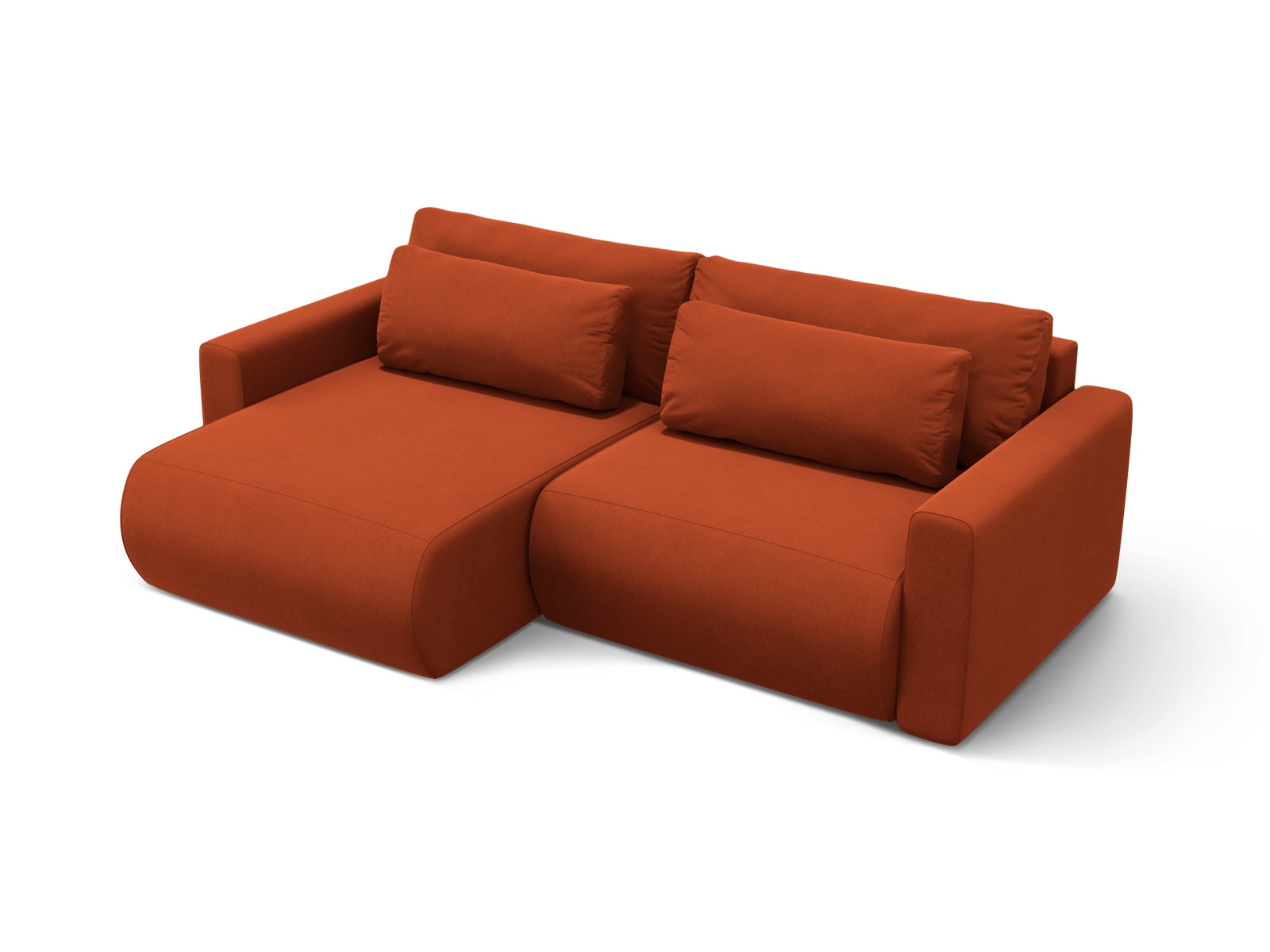 Entdecken Sie das elegante Belfast Ecksofa von Cosmopolitan Design – ein praktisches 3-Sitzer Sofa mit Schlaffunktion und integriertem Stauraum für maximalen Komfort.